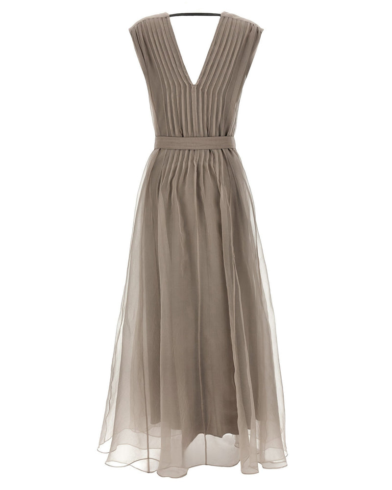 Brunello Cucinelli Silk Dress Glam Steals
