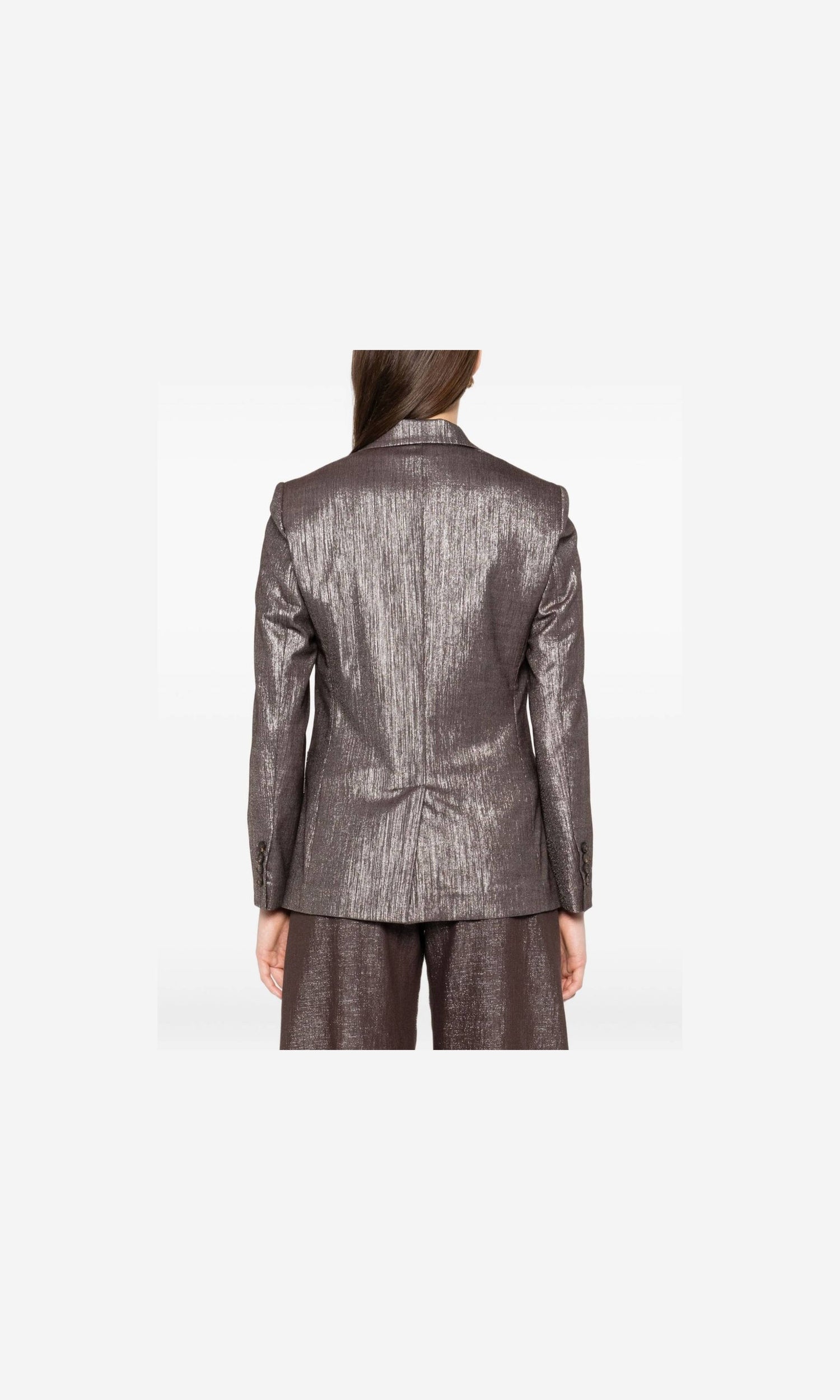 Brunello Cucinelli Silver Jacket Glam Steals