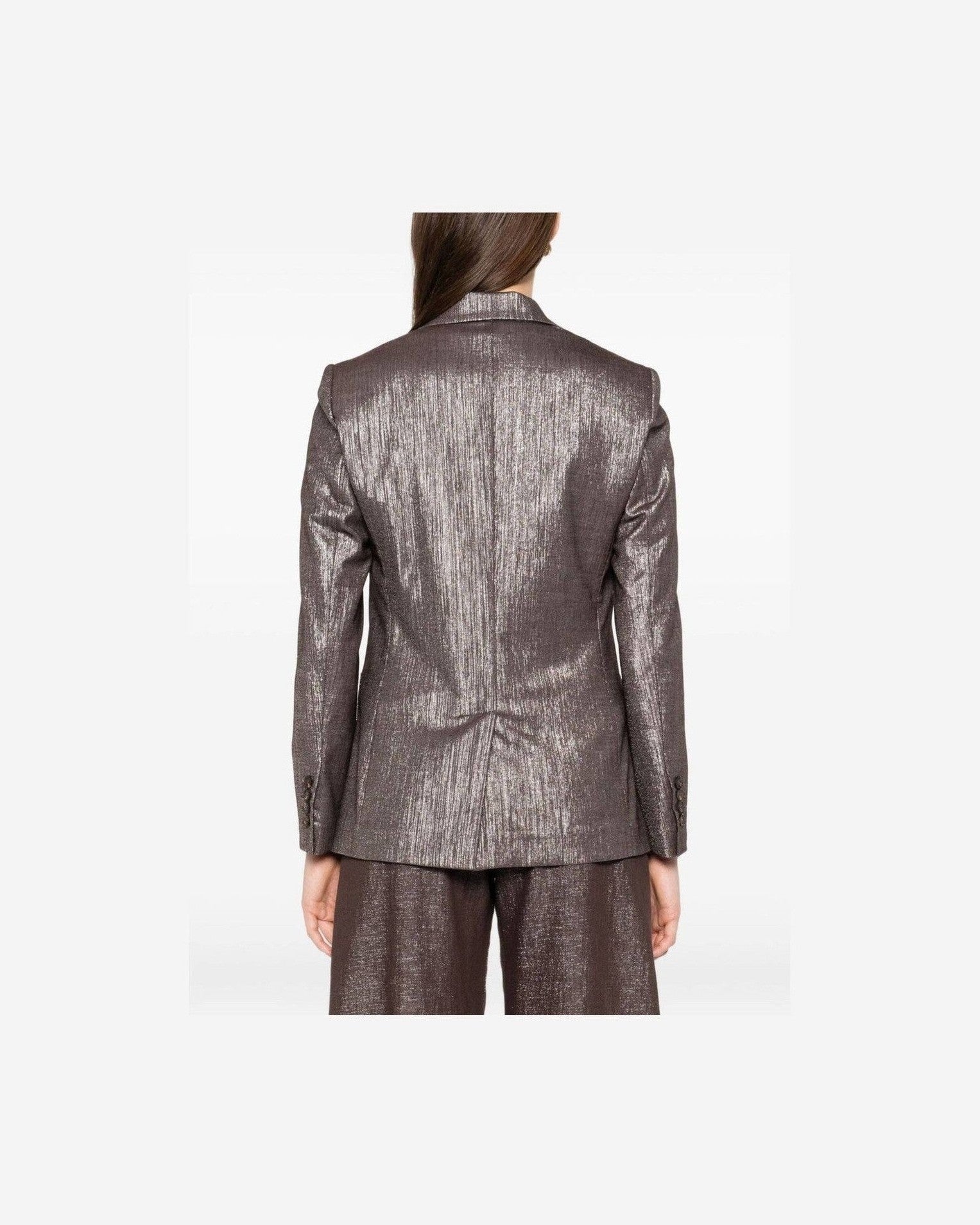 Brunello Cucinelli Silver Jacket Glam Steals