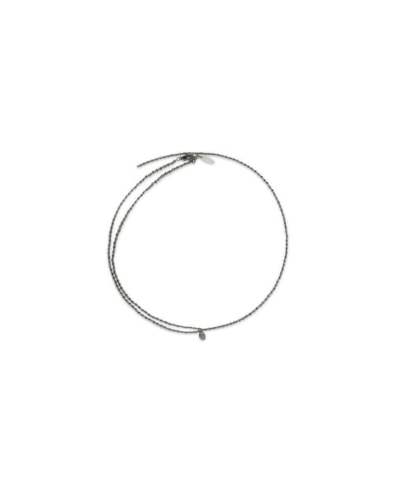Brunello Cucinelli Silver Metal Necklace 