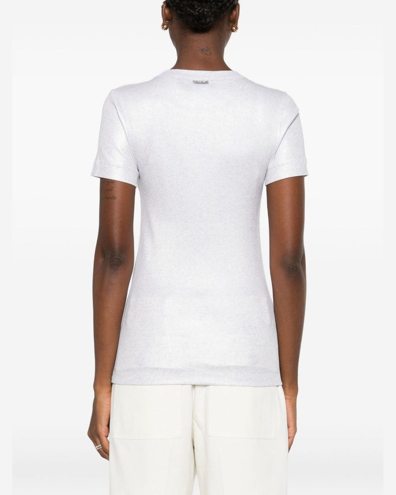 Brunello Cucinelli Silver T-shirt Glam Steals