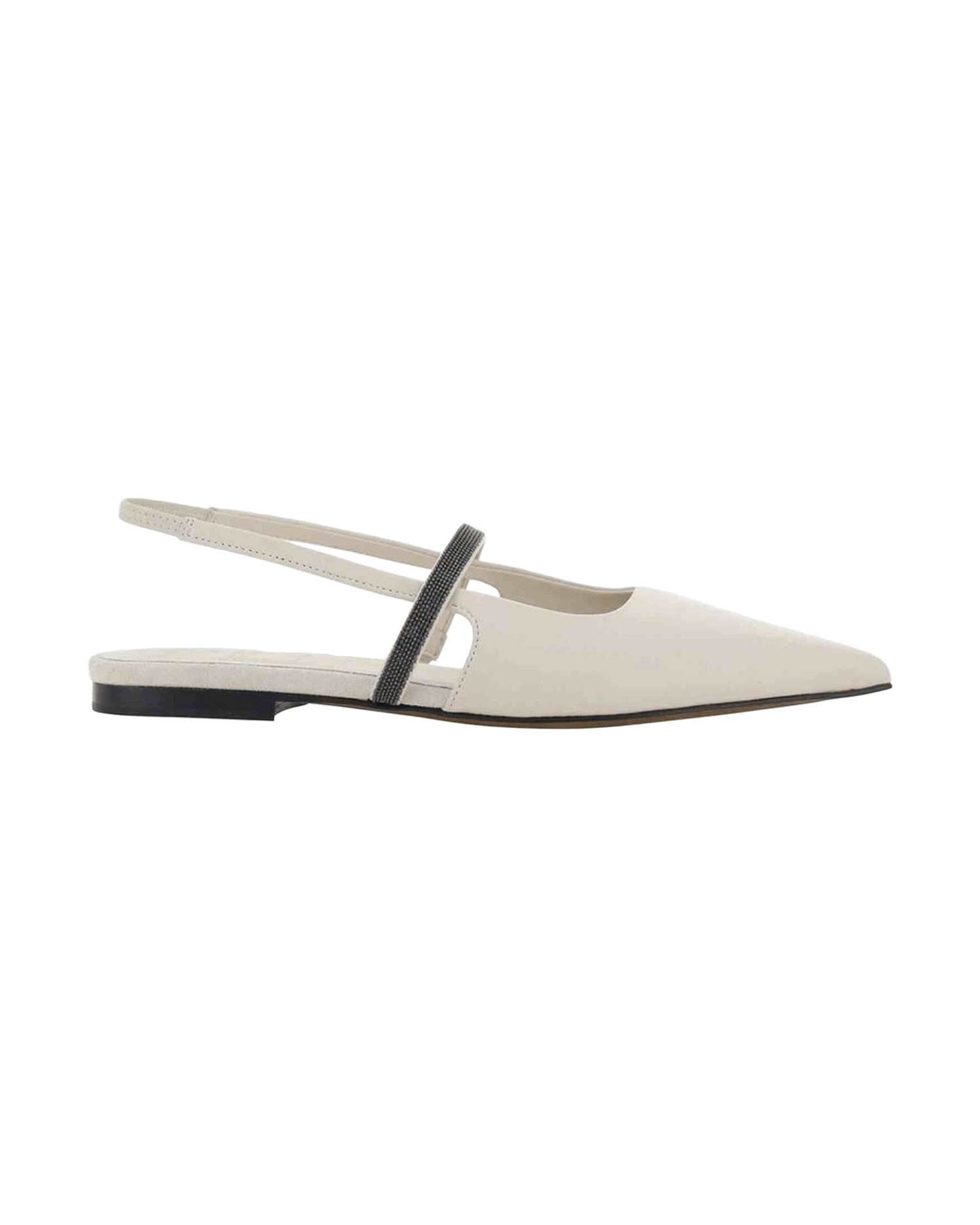 Brunello Cucinelli Slingback Flats Glam Steals