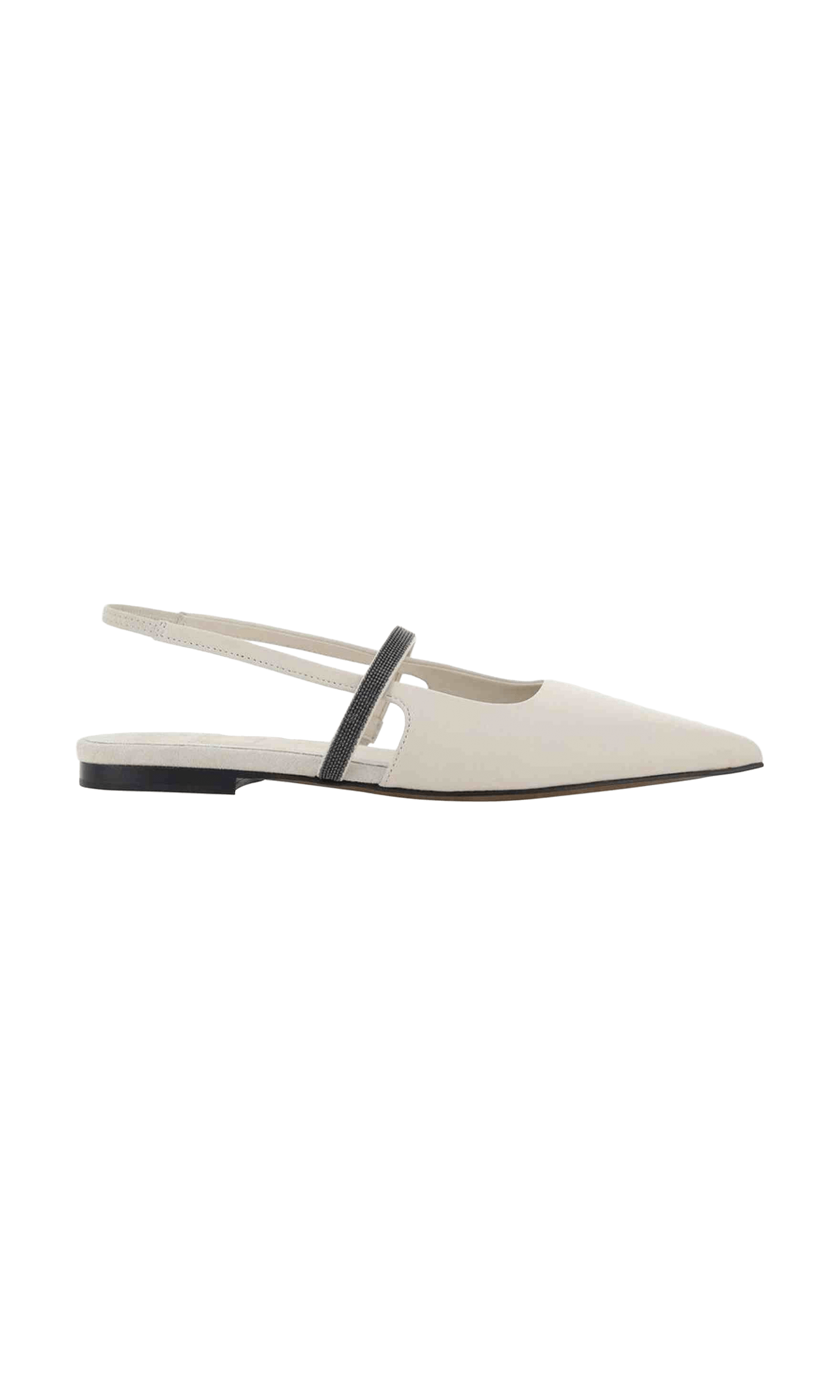 Brunello Cucinelli Slingback Flats Glam Steals