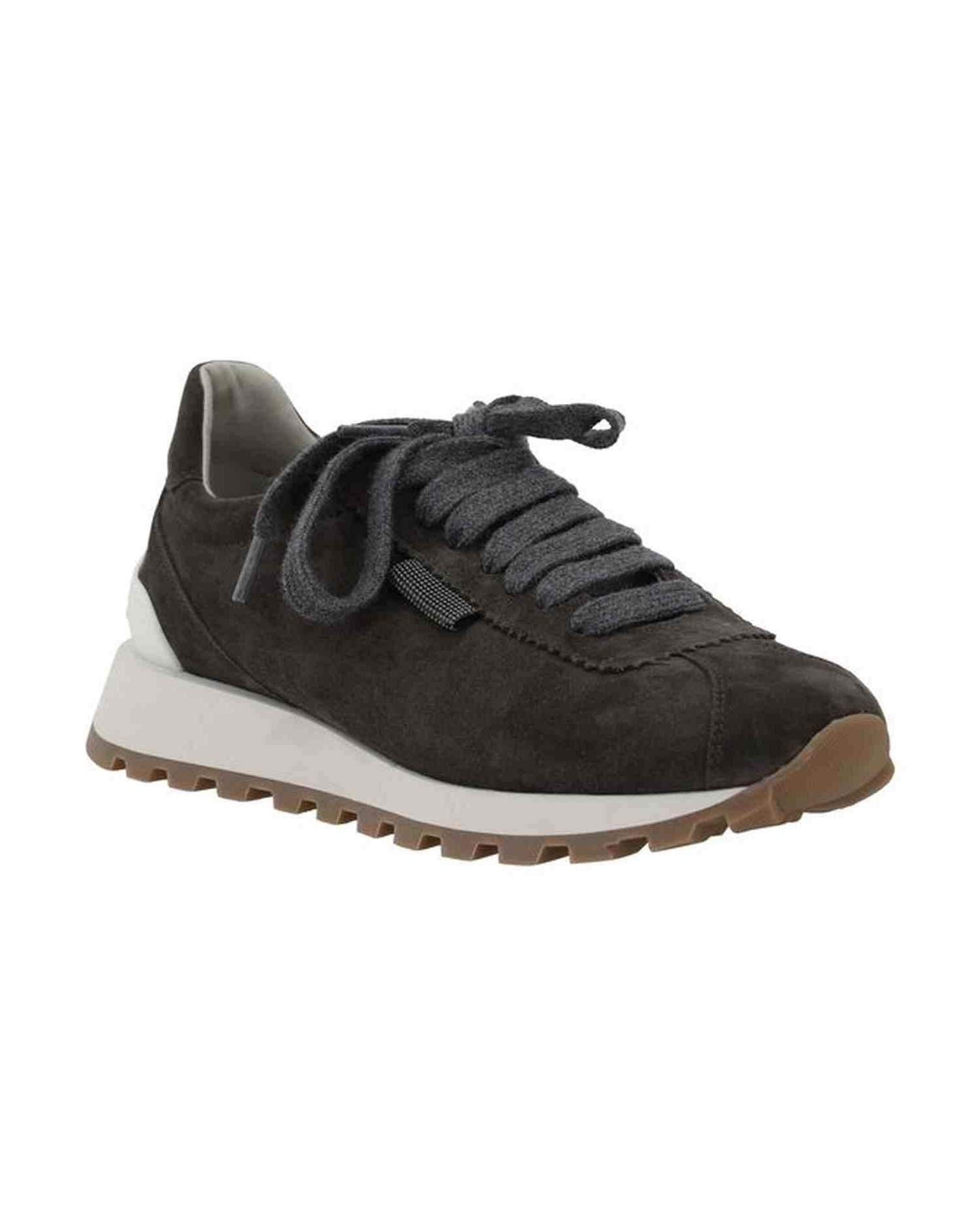 Brunello Cucinelli Sneakers With Iconic Embellishments Glam Steals