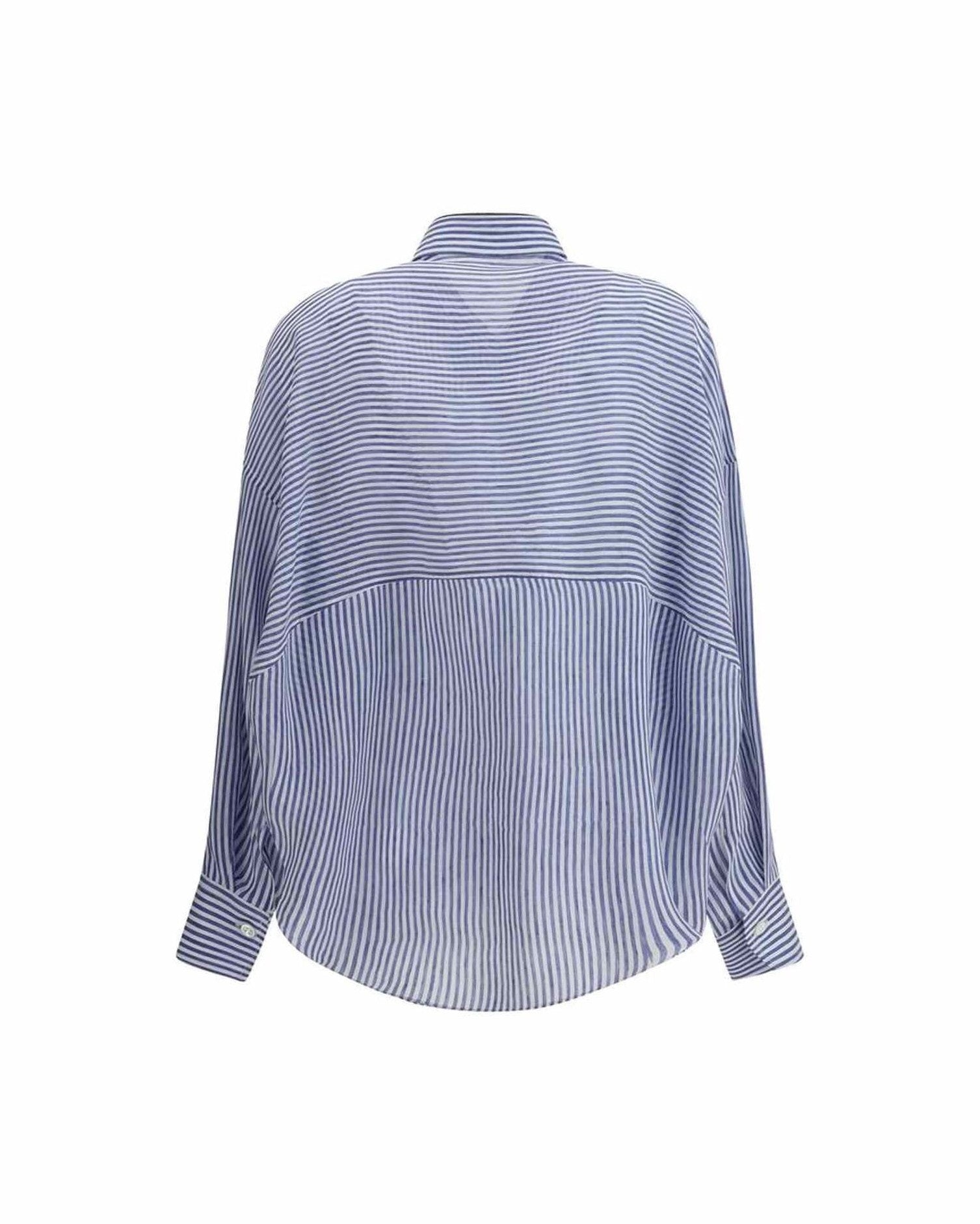 Brunello Cucinelli Striped Shirt Glam Steals