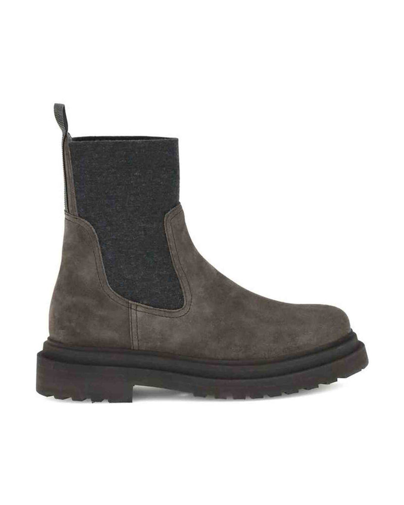 Brunello Cucinelli Suede Ankle Boots Glam Steals