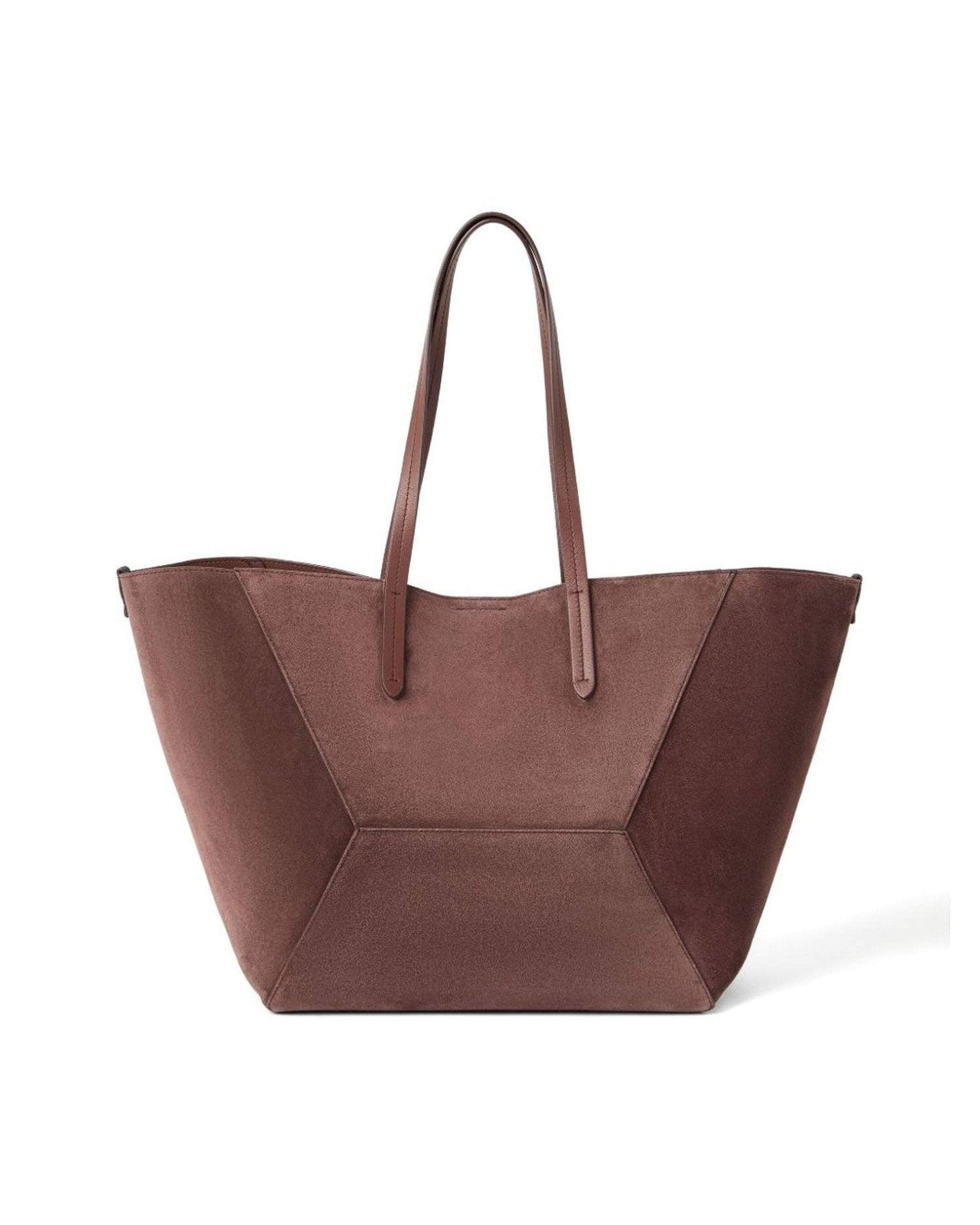 Brunello Cucinelli Suede Bc Duo Bag in with Monili Glam Steals