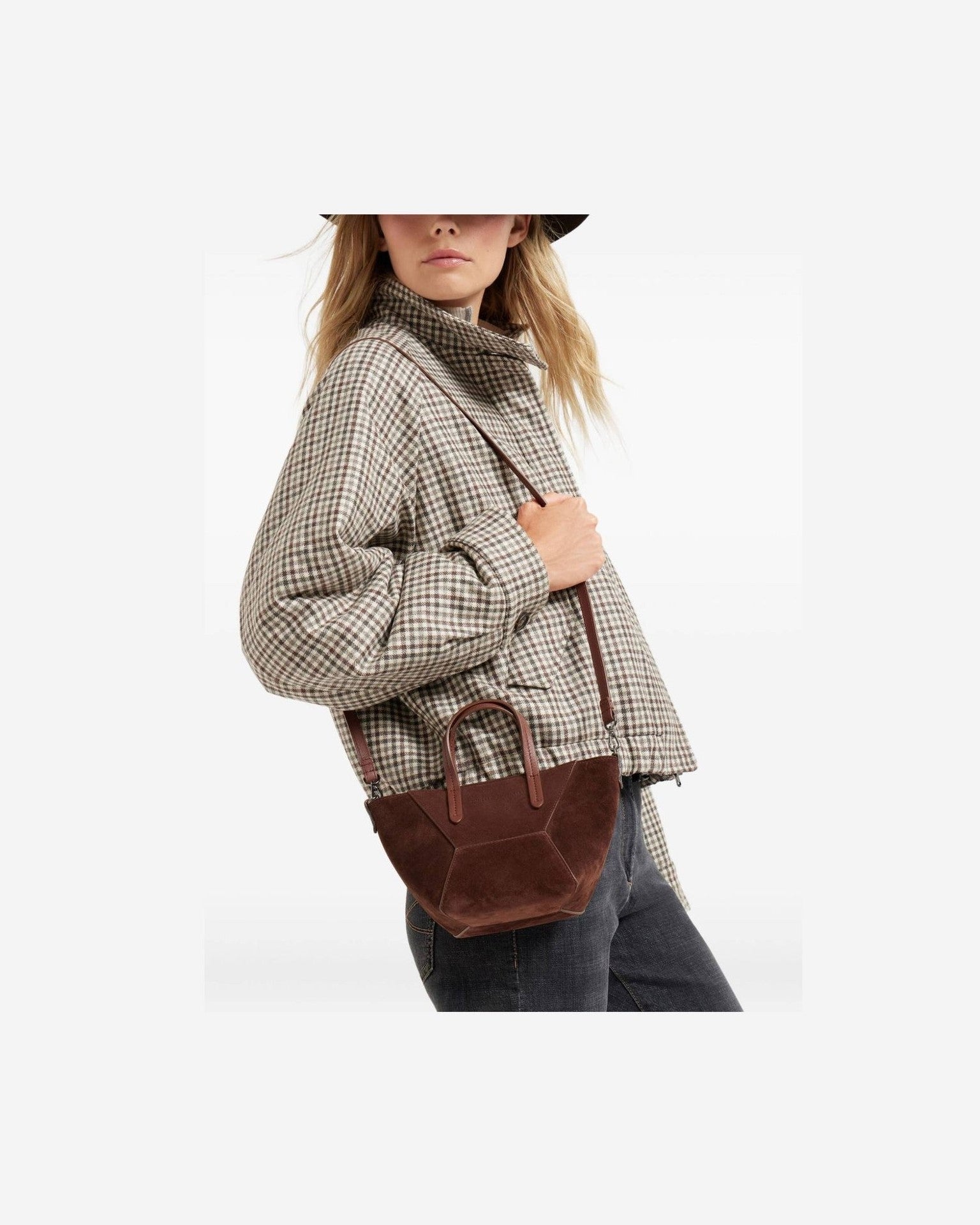 Brunello Cucinelli Suede Bc Duo Mini Bag Glam Steals