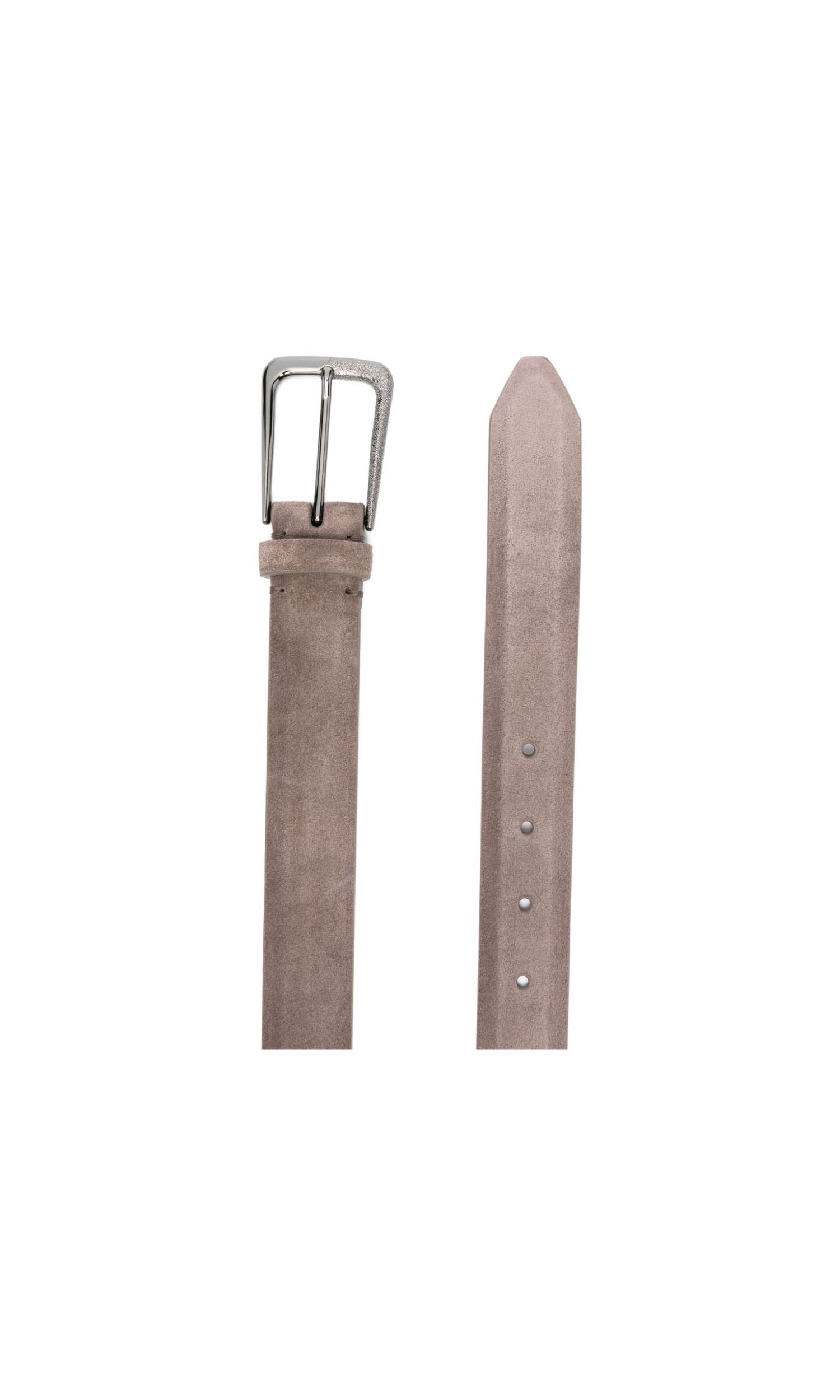 Brunello Cucinelli Suede Belt Glam Steals