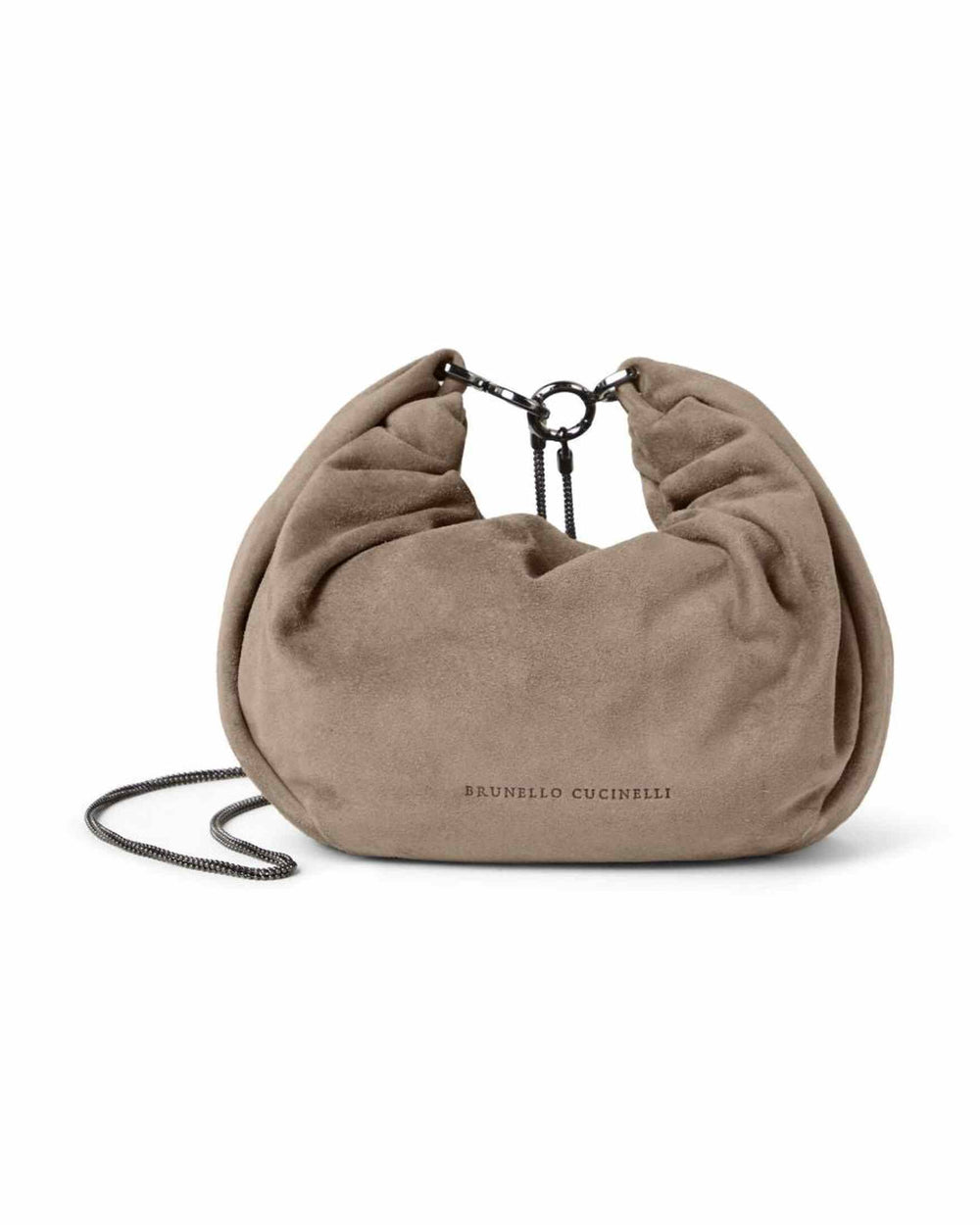 Brunello Cucinelli Suede Brioche Hobo Bag Glam Steals