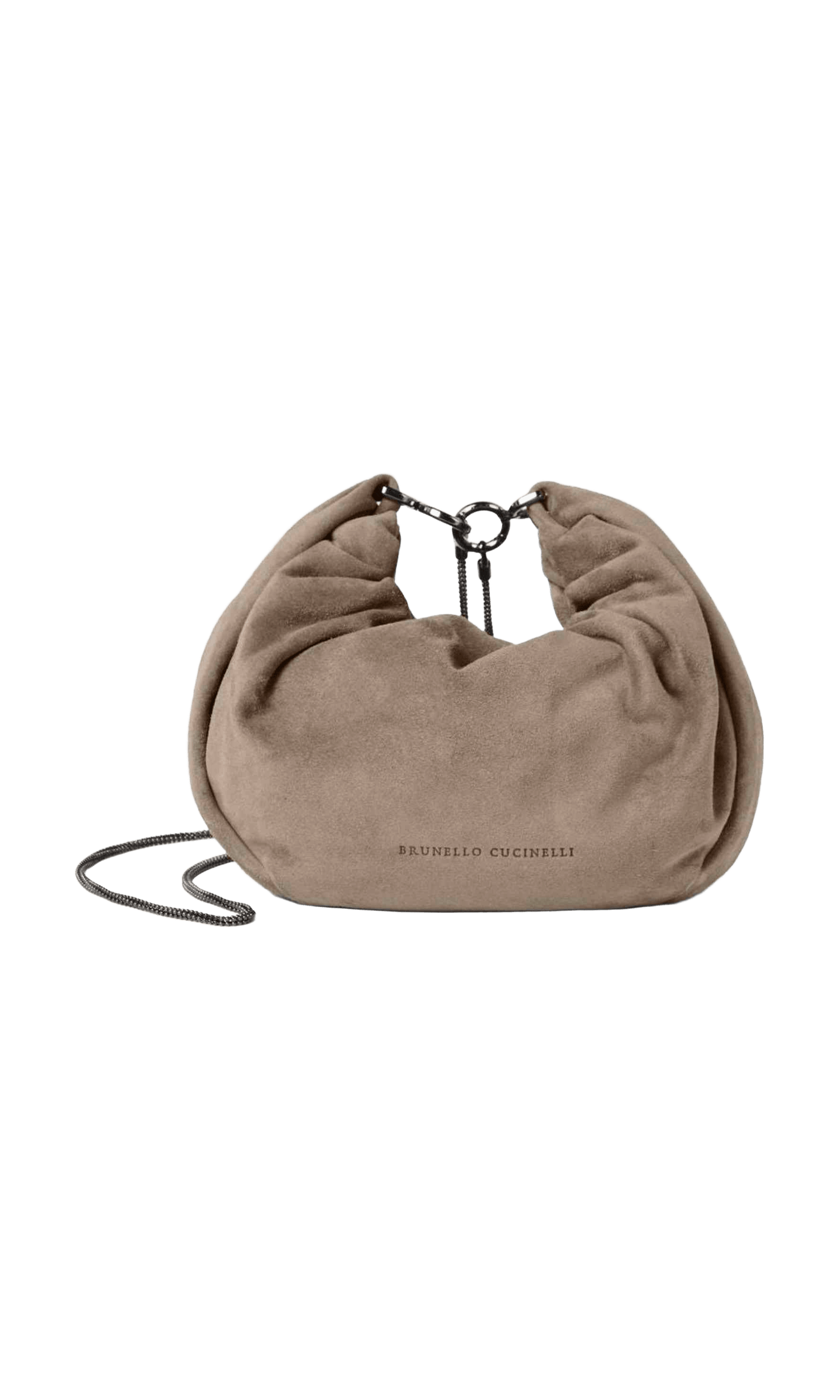 Brunello Cucinelli Suede Brioche Hobo Bag Glam Steals