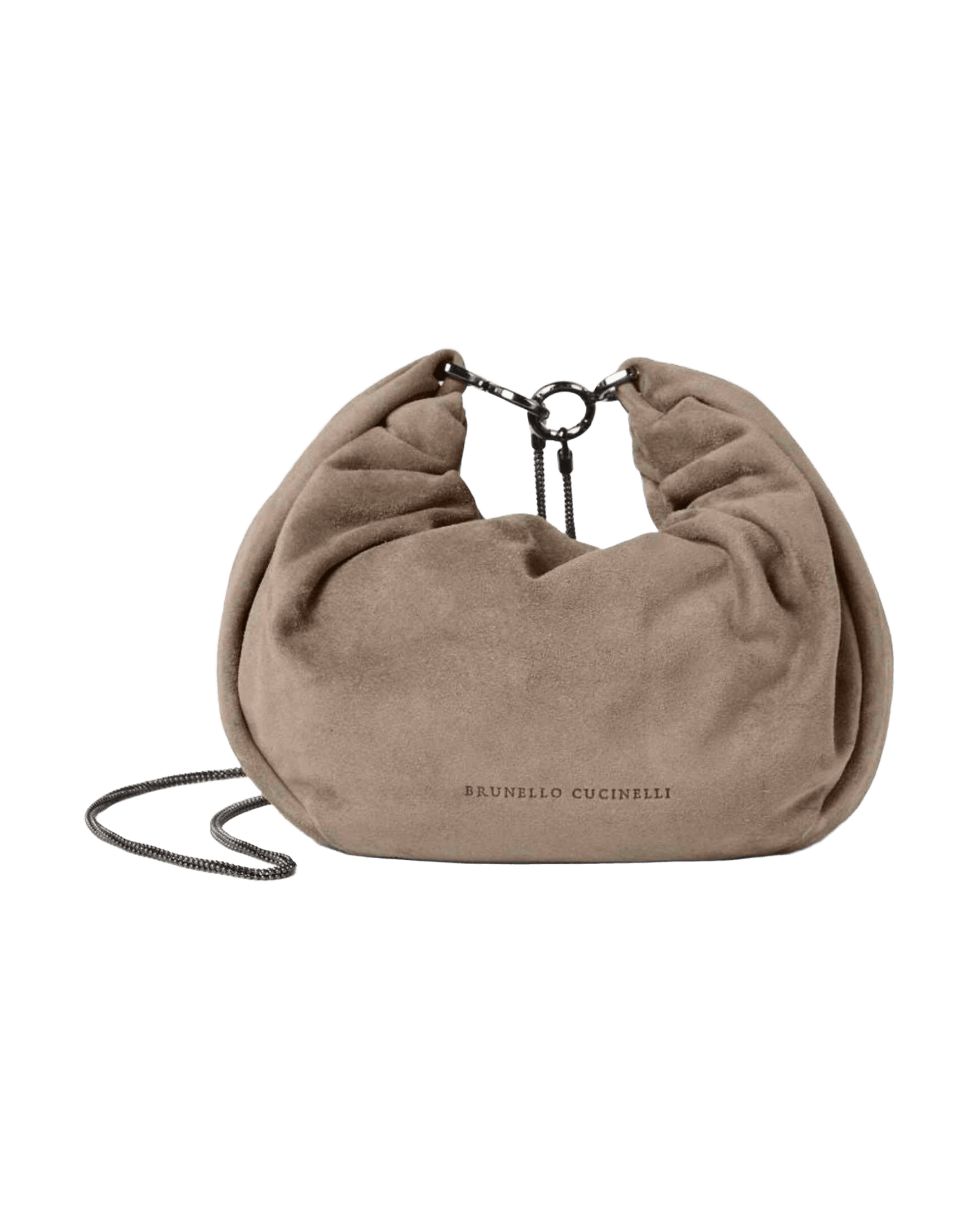 Brunello Cucinelli Suede Brioche Hobo Bag Glam Steals