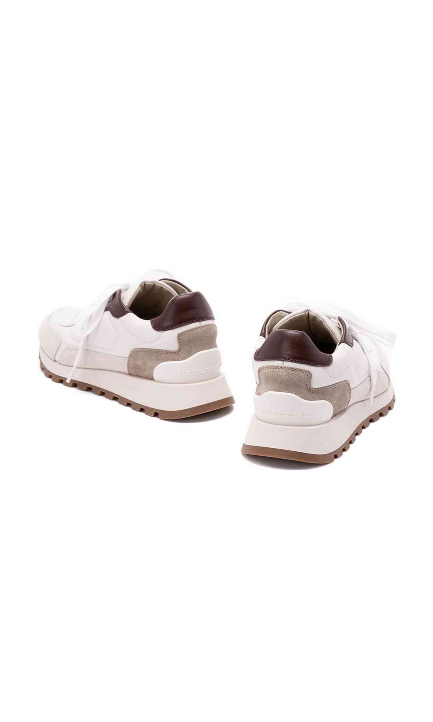 Brunello Cucinelli Suede Calfskin Runners Glam Steals