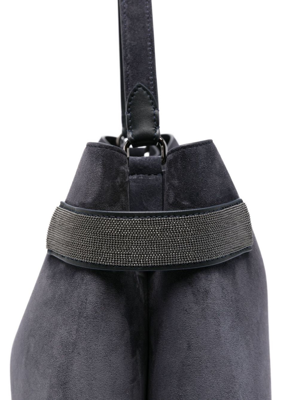 Brunello Cucinelli Suede Leather Handbag Glam Steals