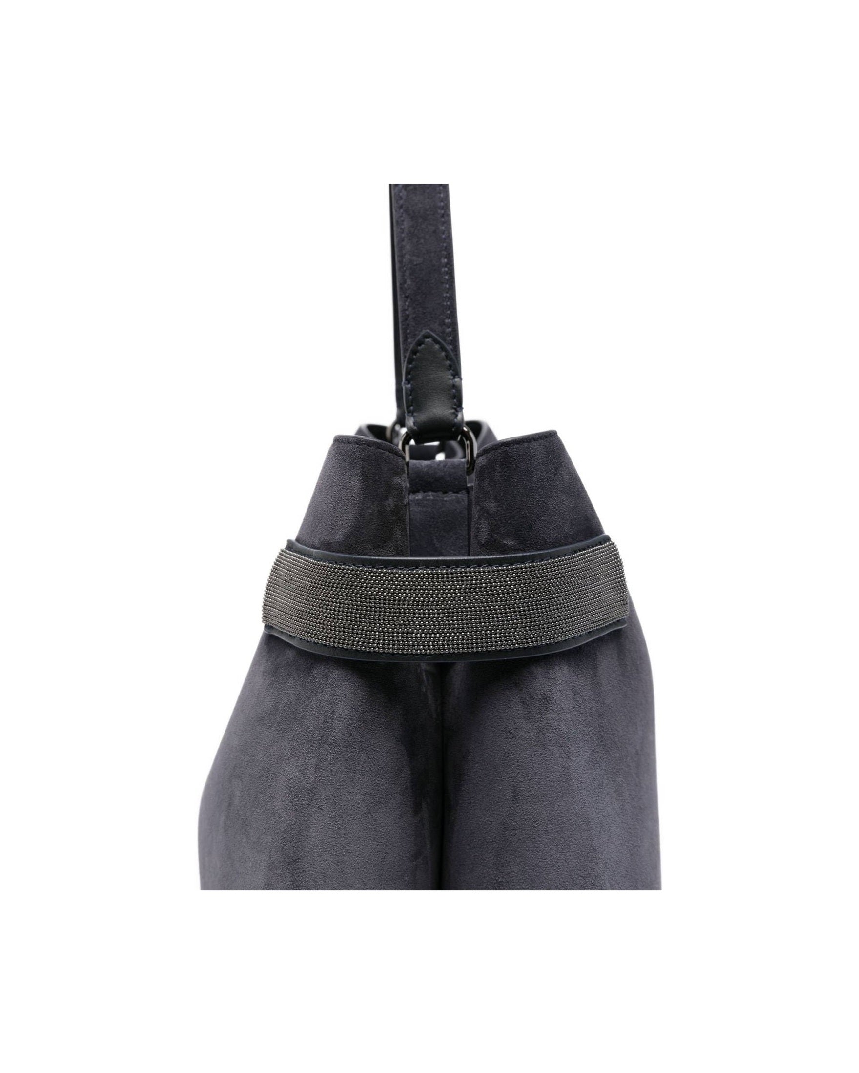 Brunello Cucinelli Suede Leather Handbag Glam Steals