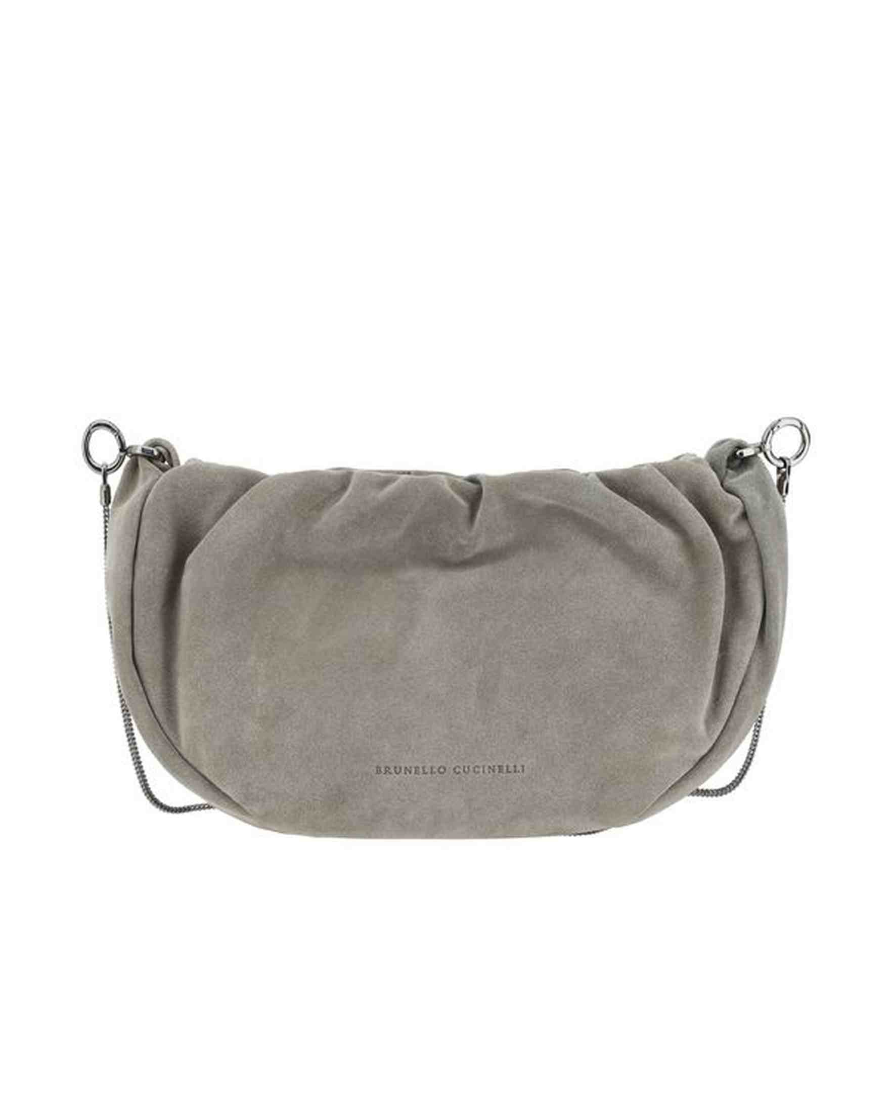 Brunello Cucinelli Suede Shoulder Bag Glam Steals