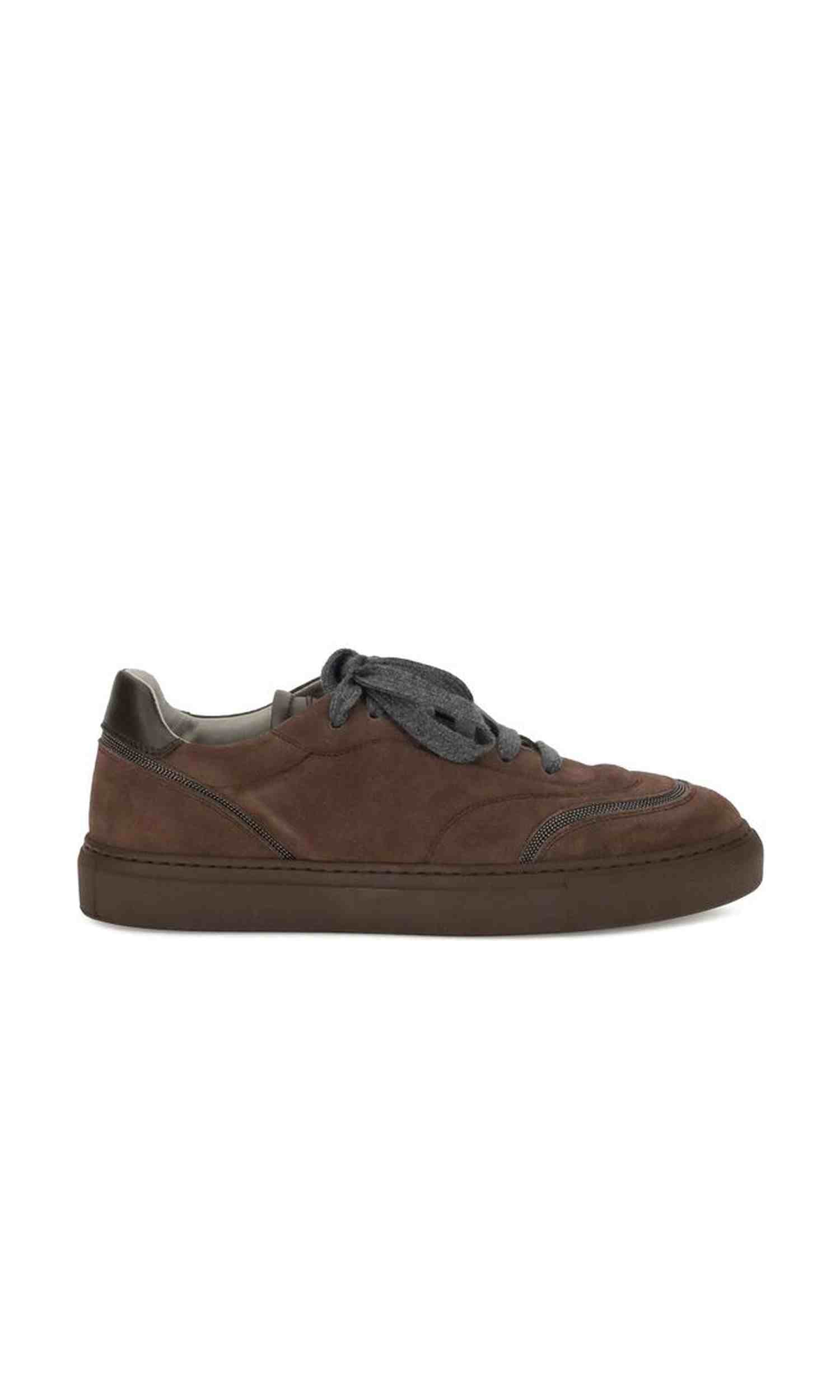 Brunello Cucinelli Suede Sneakers Glam Steals