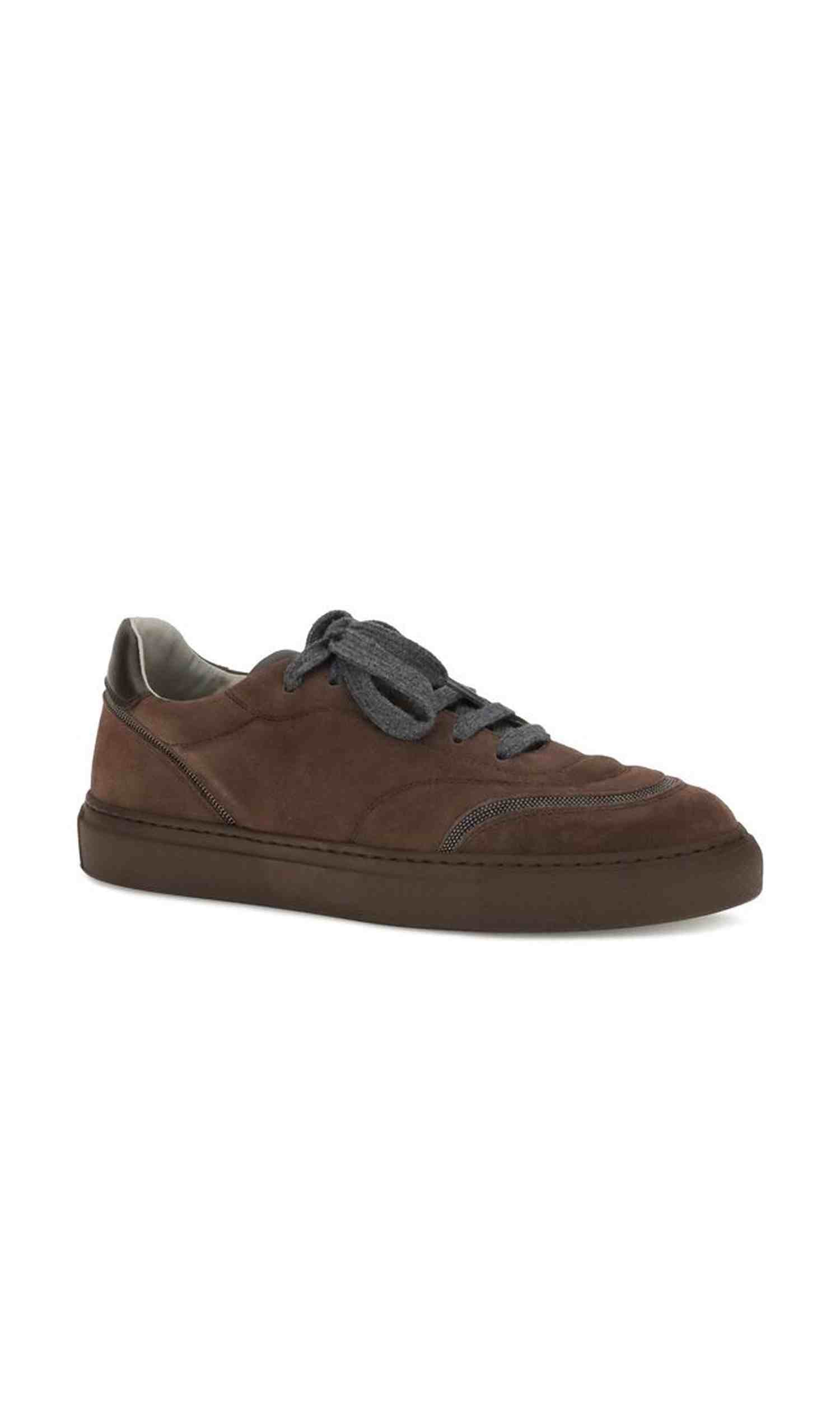 Brunello Cucinelli Suede Sneakers Glam Steals