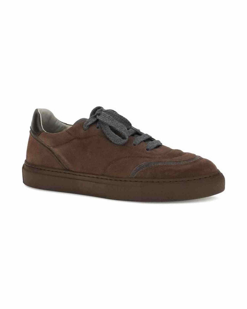 Brunello Cucinelli Suede Sneakers Glam Steals