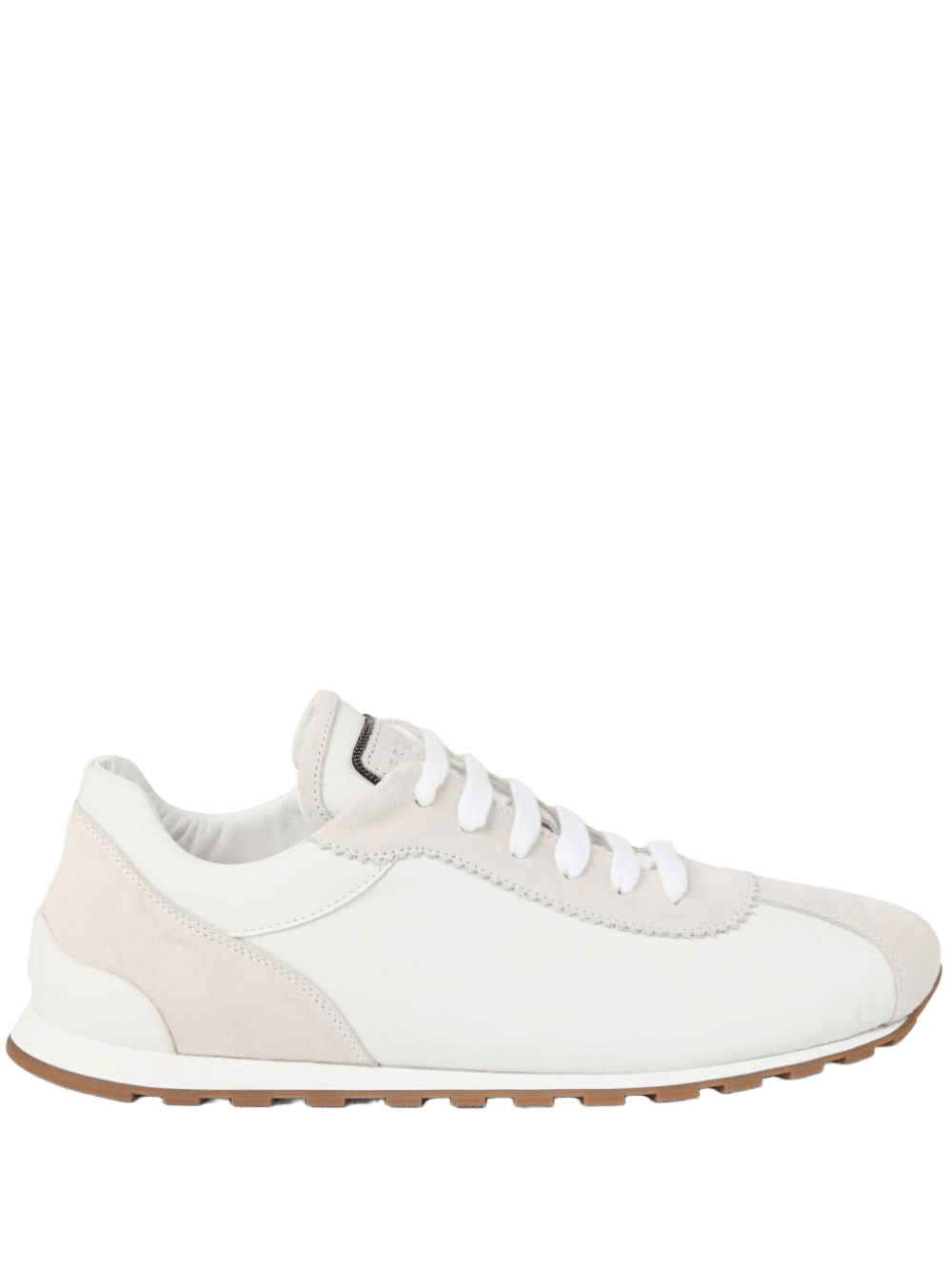 Brunello Cucinelli Suede and Calfskin Runners with Monili Glam Steals