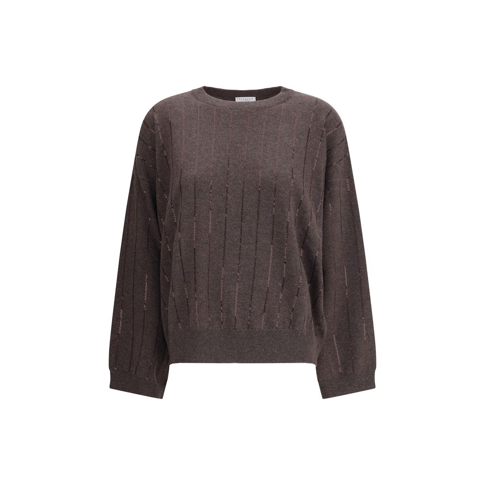 Brunello Cucinelli Sweater With Sequins Glam Steals