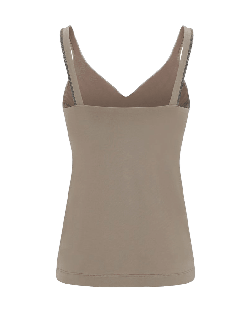 Brunello Cucinelli Top with Embellishments Glam Steals