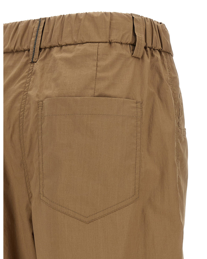 Brunello Cucinelli Track Poplin Pant Trousers