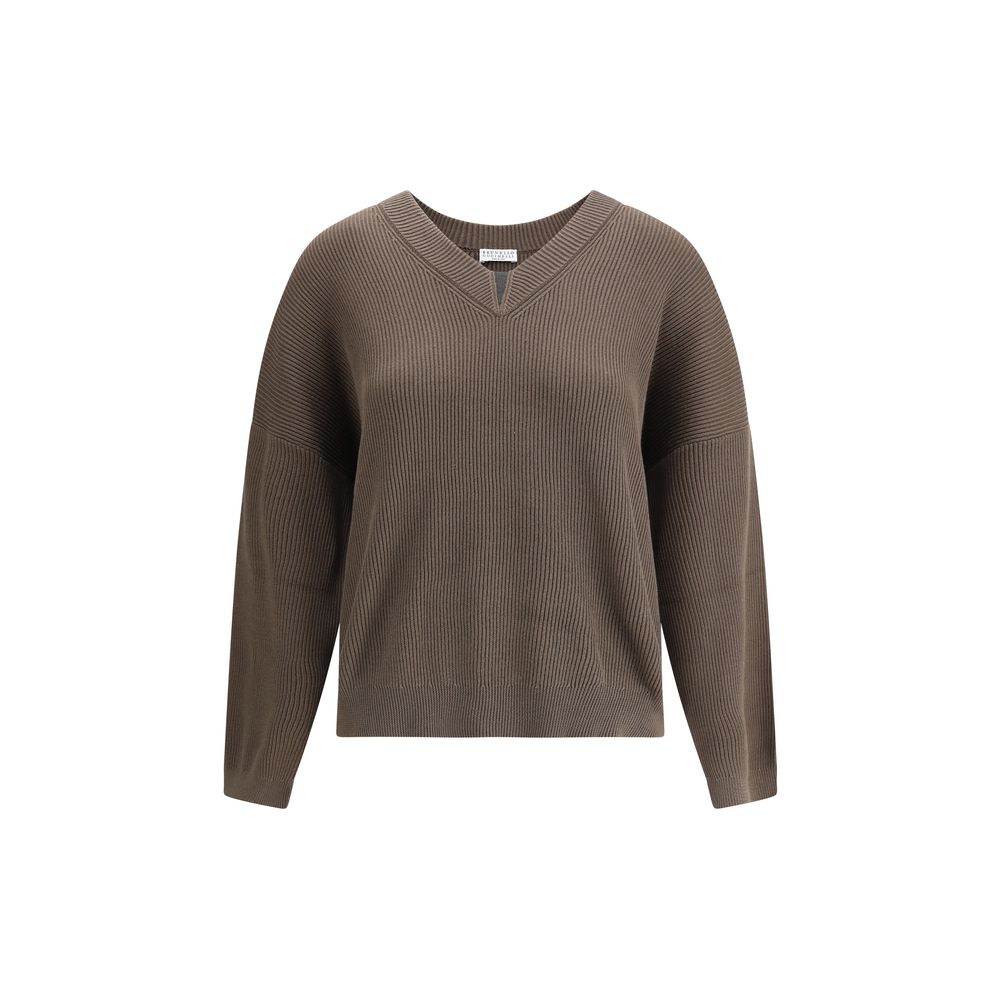 Brunello Cucinelli V Neck Sweater Glam Steals