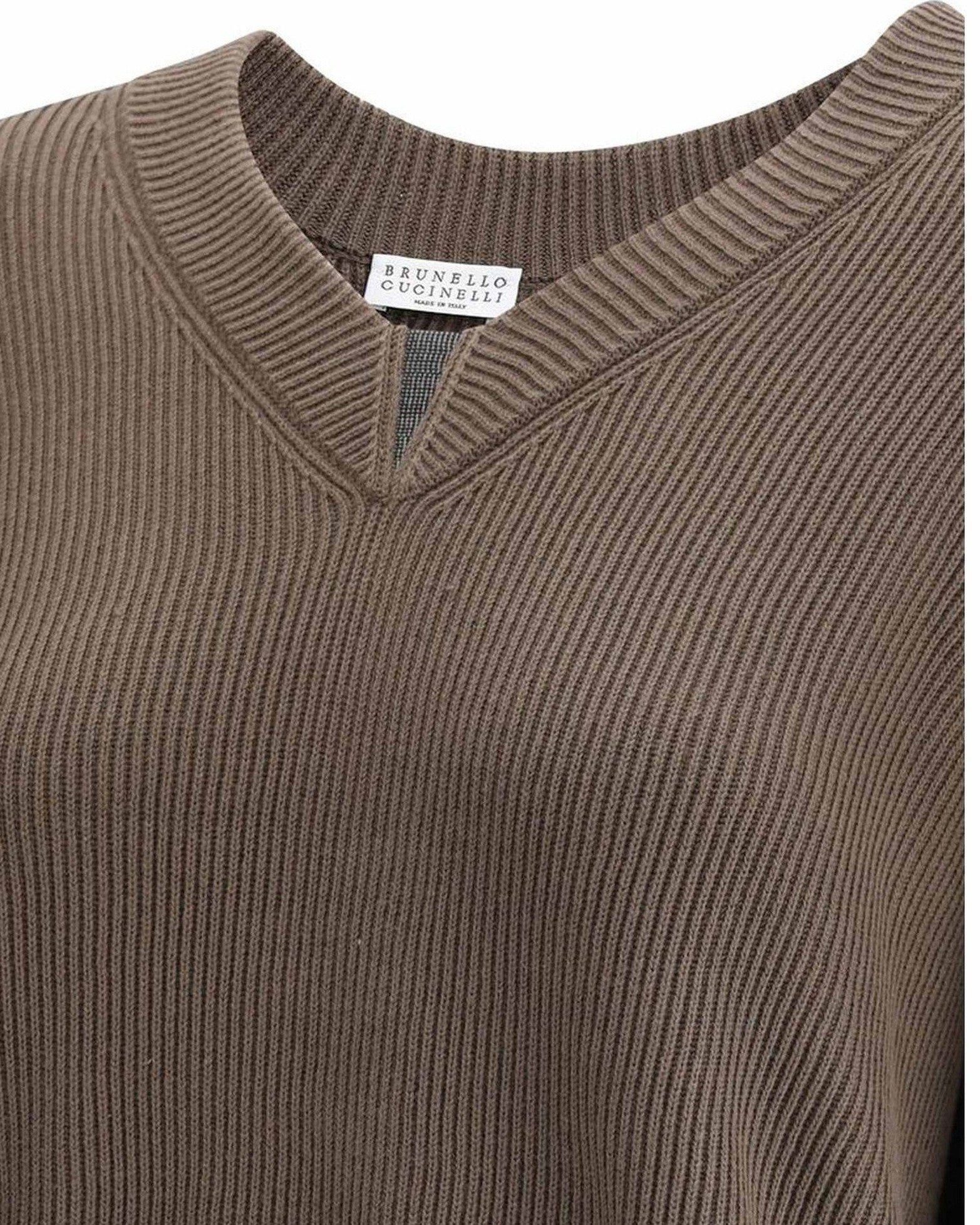 Brunello Cucinelli V Neck Sweater Glam Steals