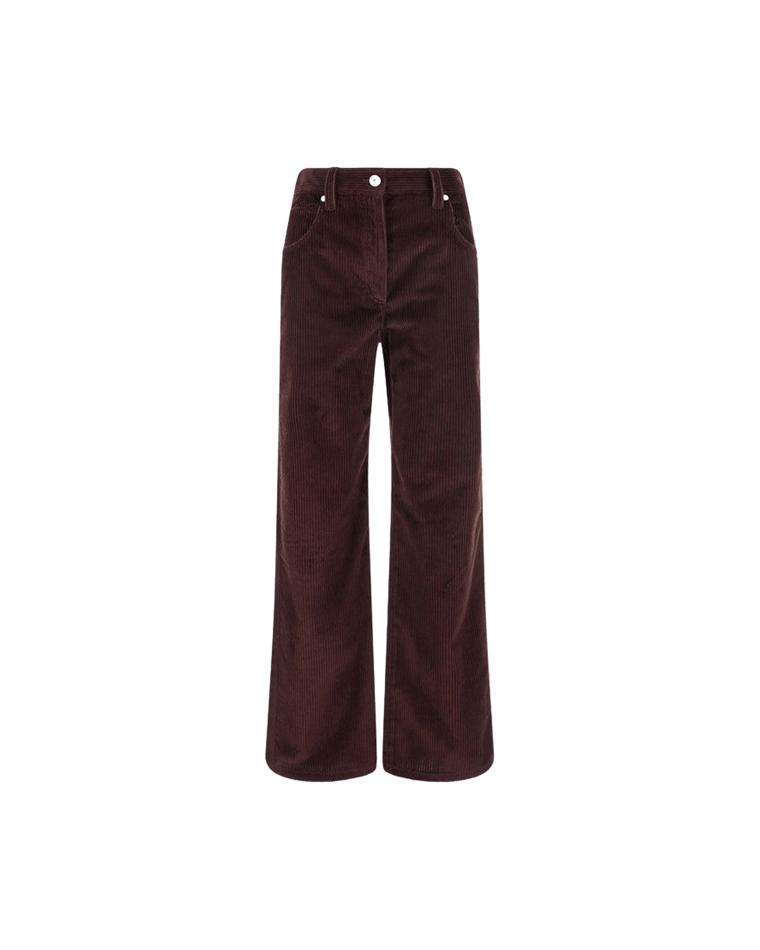 Brunello Cucinelli Velvet Wide Leg Bordeaux Trouser Glam Steals
