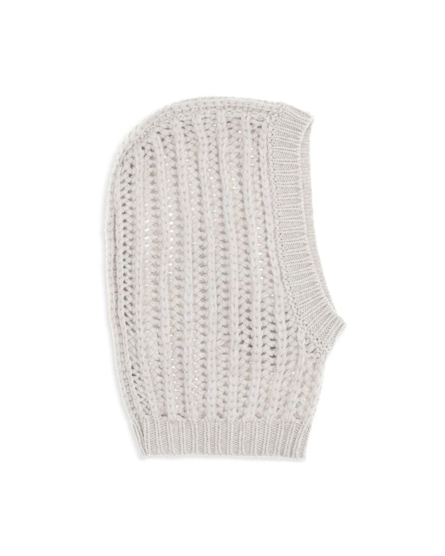 Brunello Cucinelli White Cashmere Hat Glam Steals