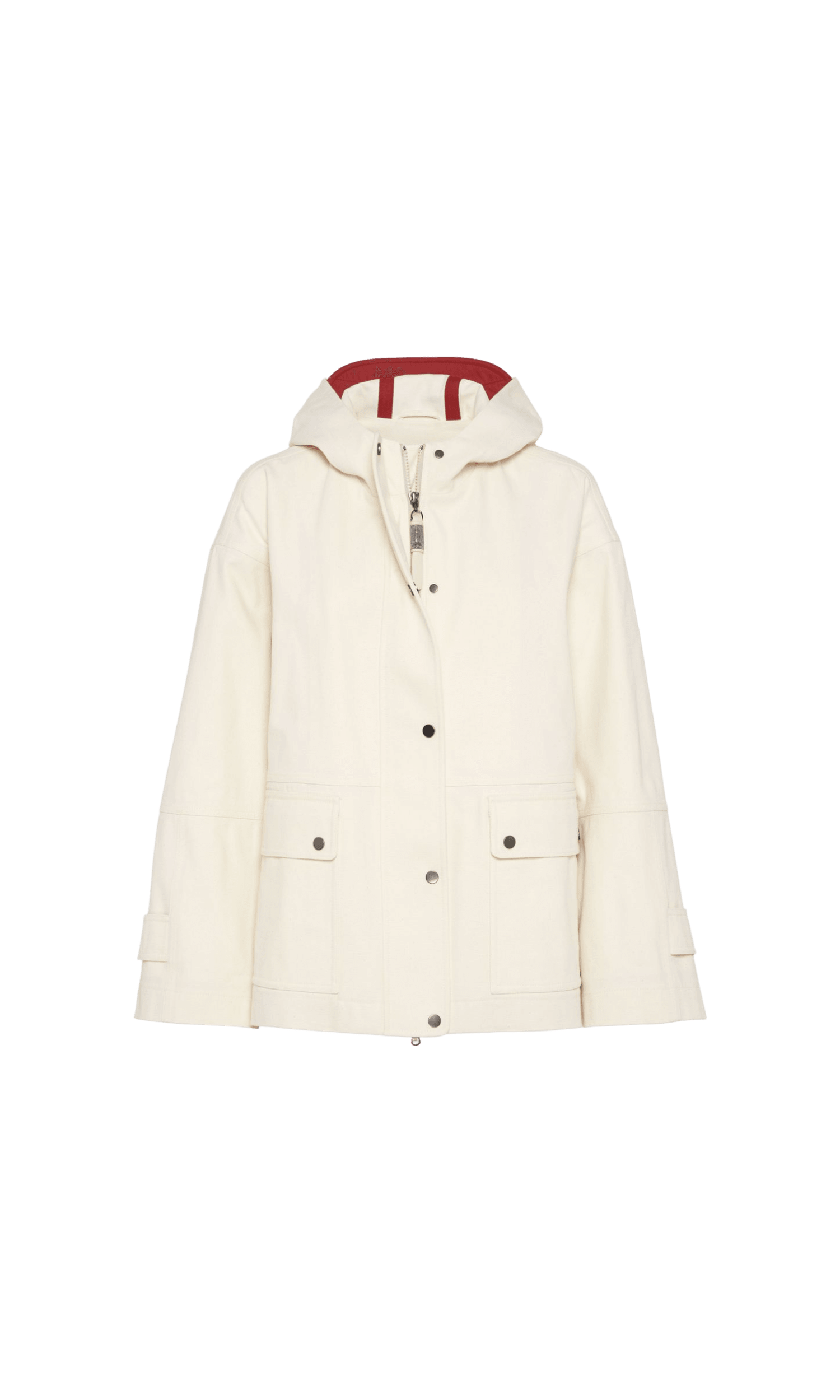 Brunello Cucinelli White Coat Glam Steals