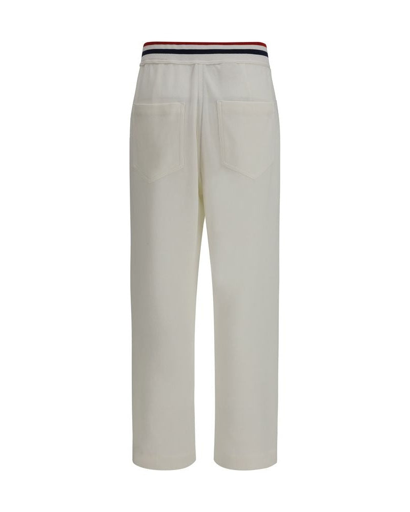Brunello Cucinelli White Cotton Casual Pant Glam Steals