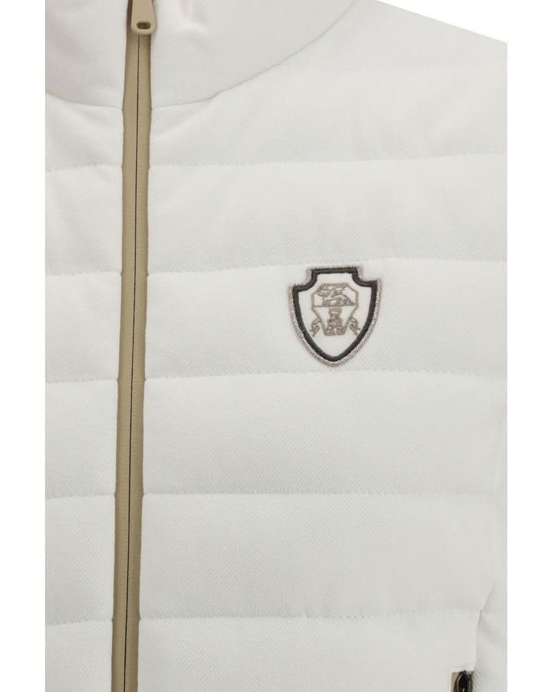 Brunello Cucinelli White Cotton Jacket 
