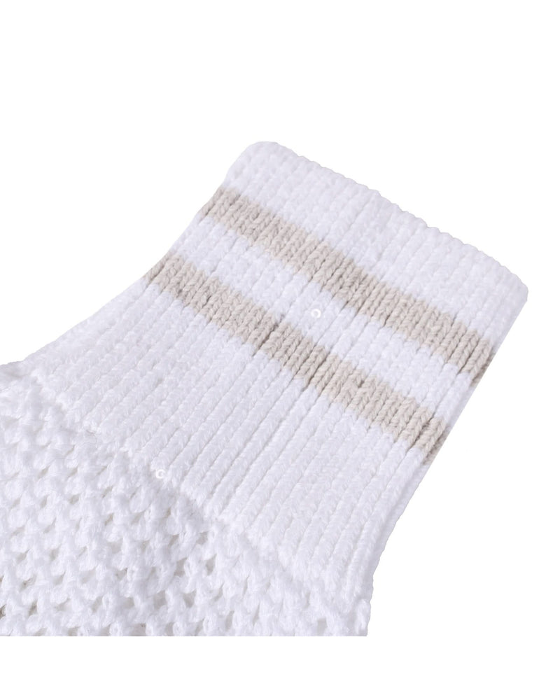 Brunello Cucinelli White Cotton Socks 