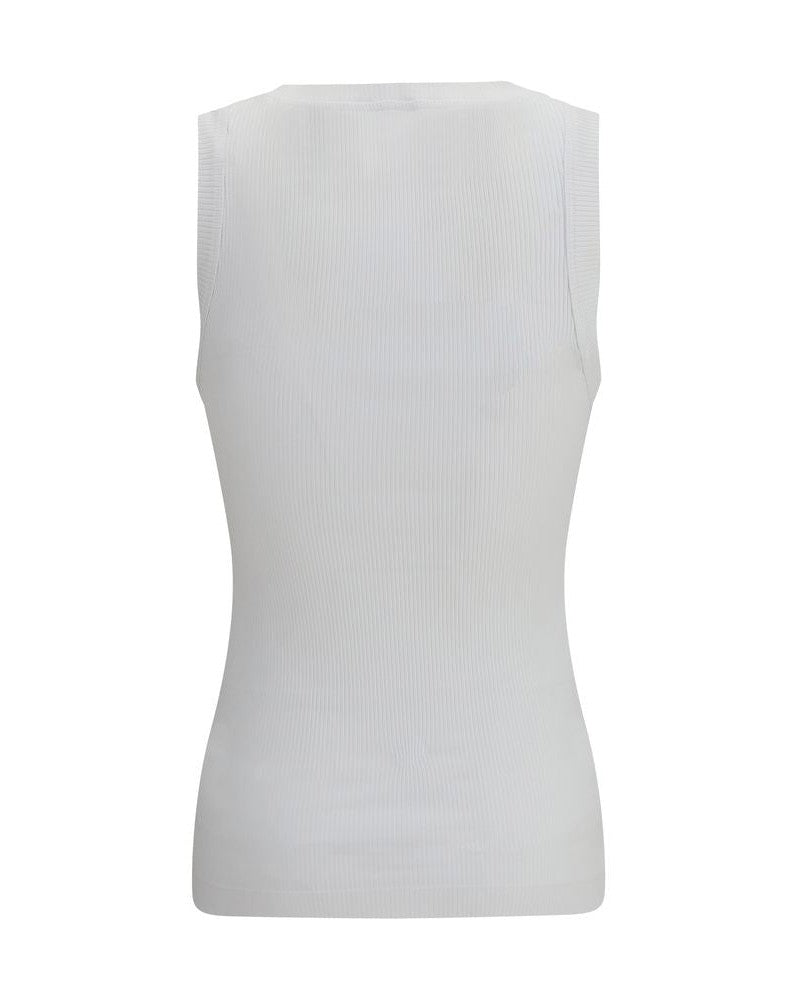 Brunello Cucinelli White Cotton Top Glam Steals