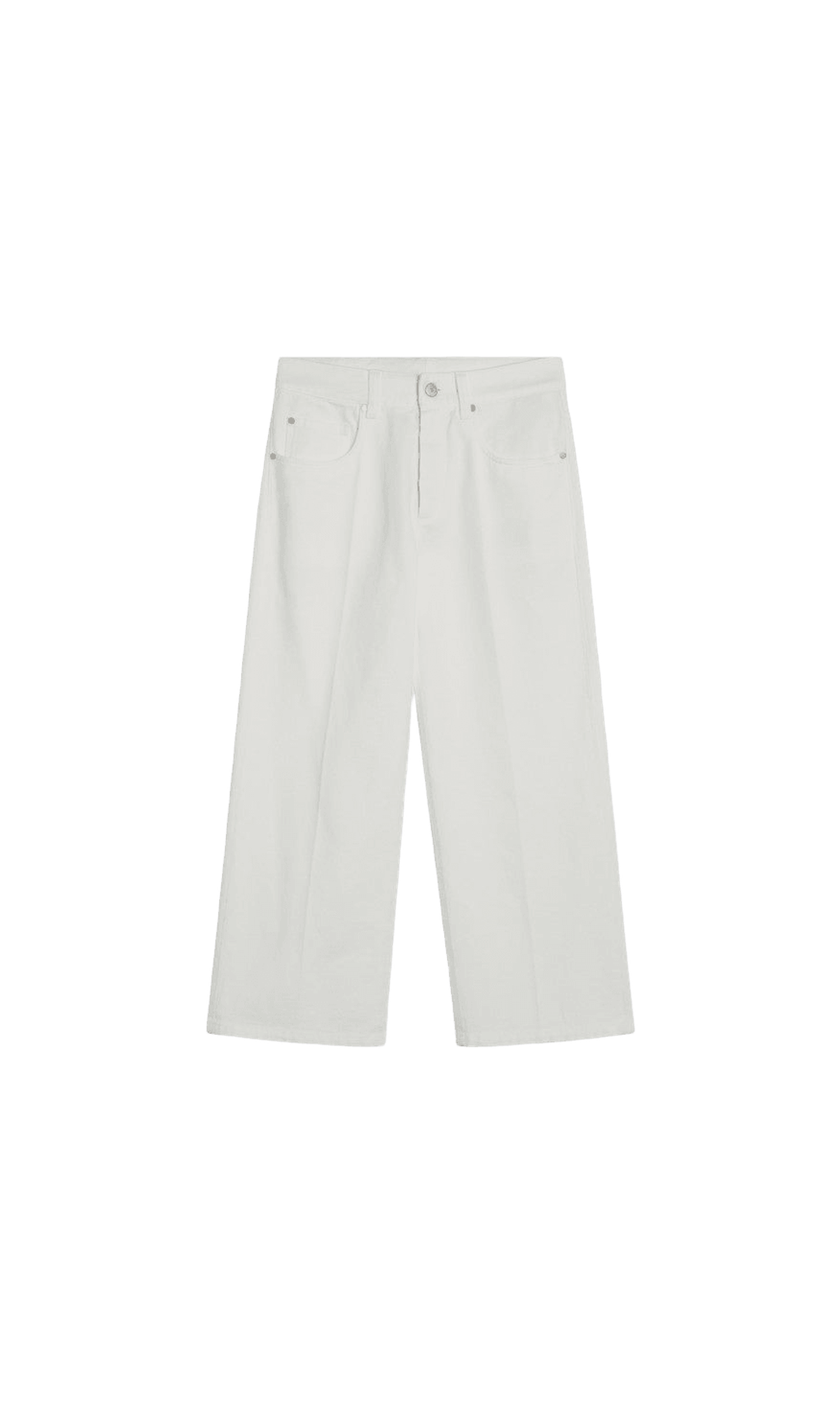 Brunello Cucinelli White Cotton Trouser Glam Steals