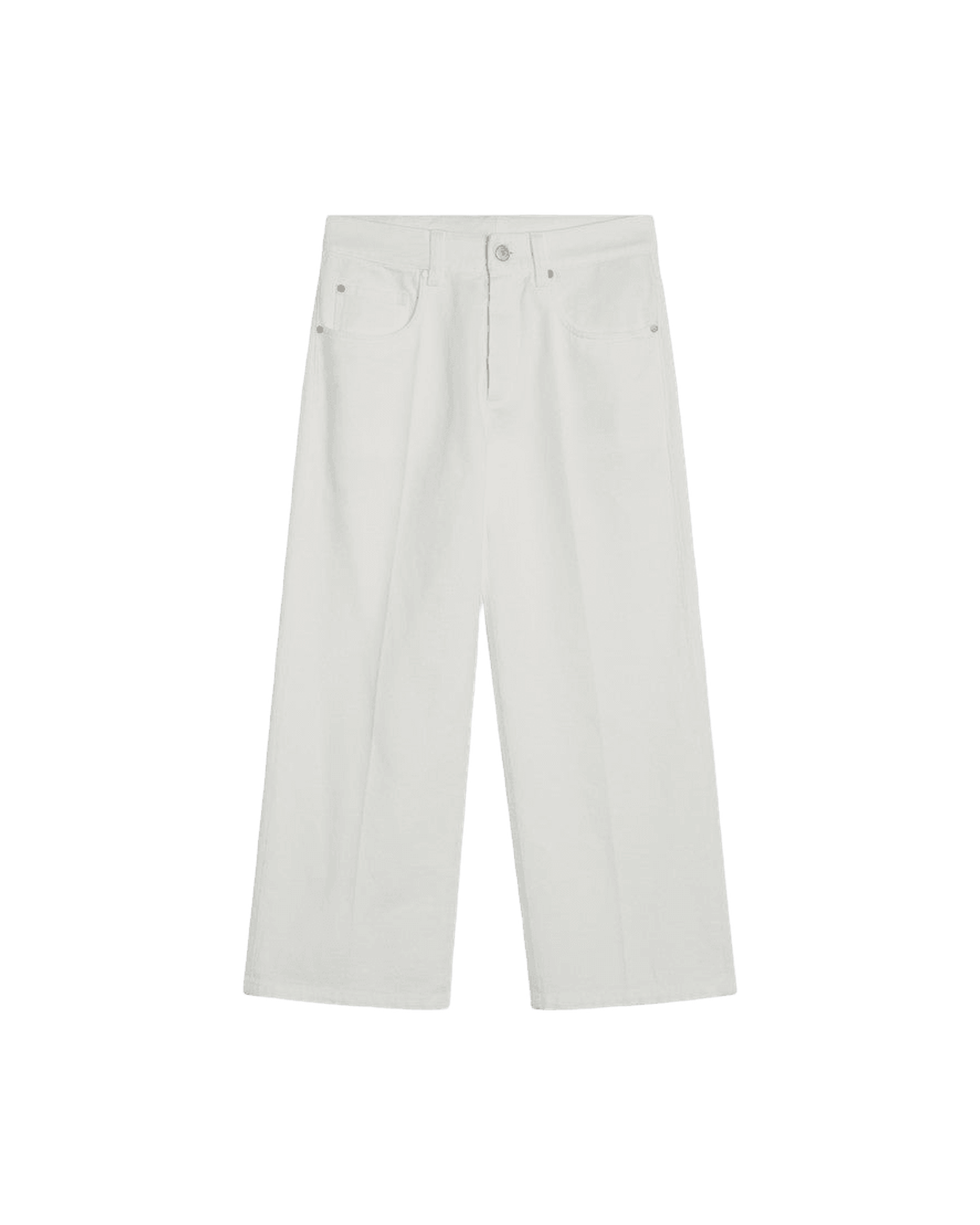 Brunello Cucinelli White Cotton Trouser Glam Steals