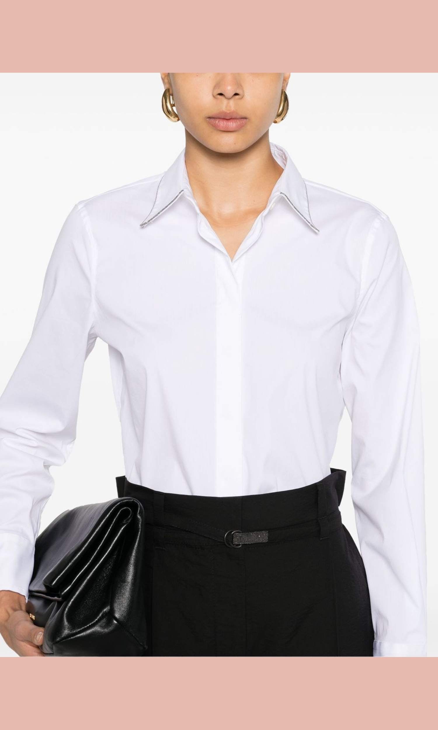 Brunello Cucinelli White Shirt Glam Steals