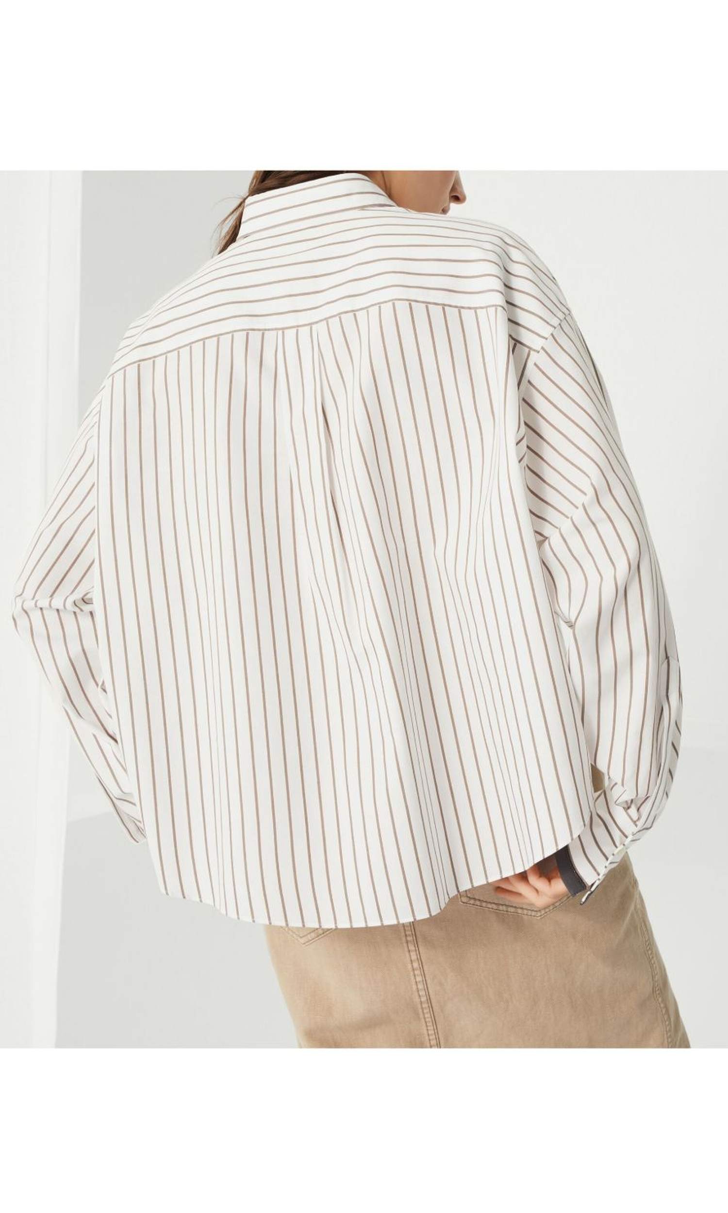 Brunello Cucinelli White Shirt Glam Steals