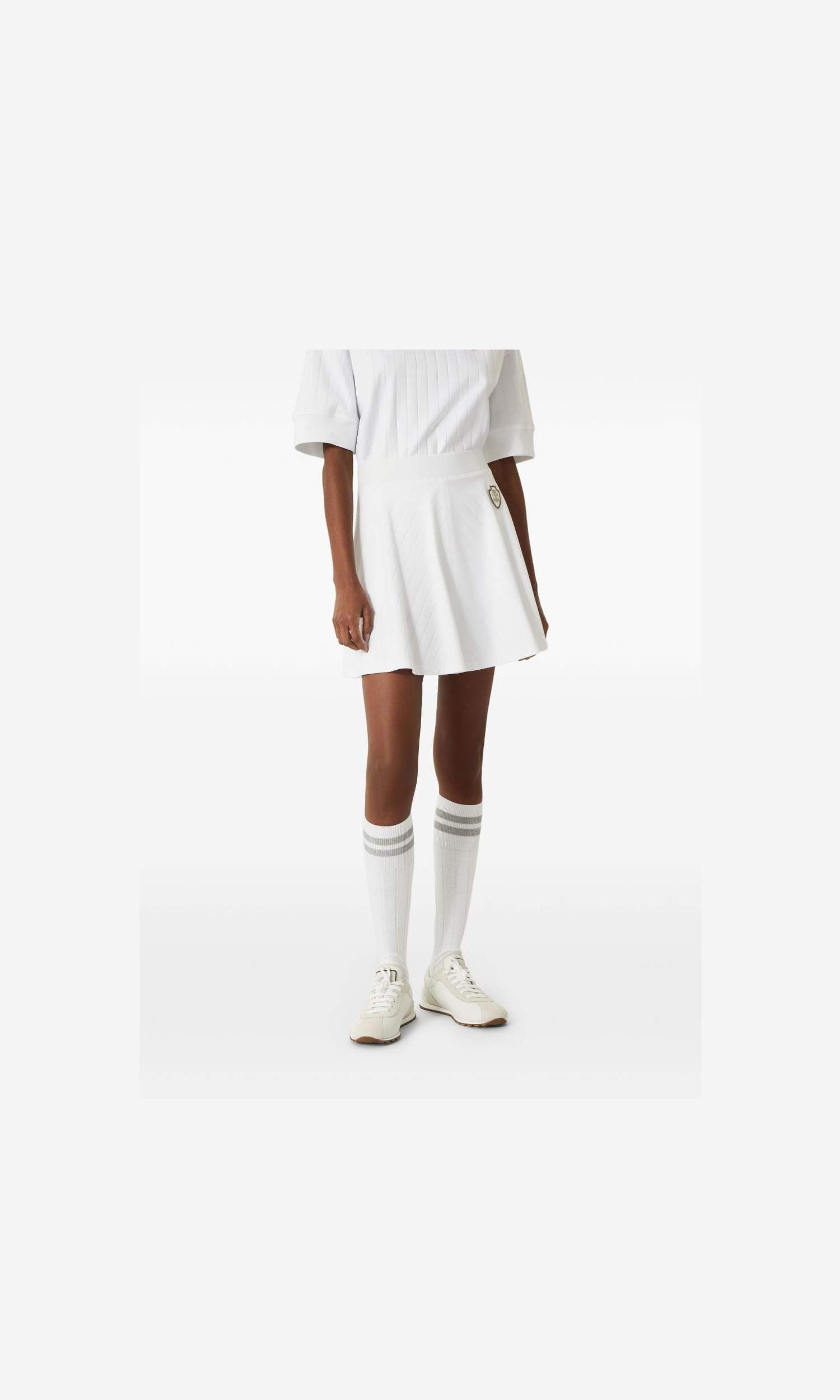 Brunello Cucinelli White Skirt Glam Steals