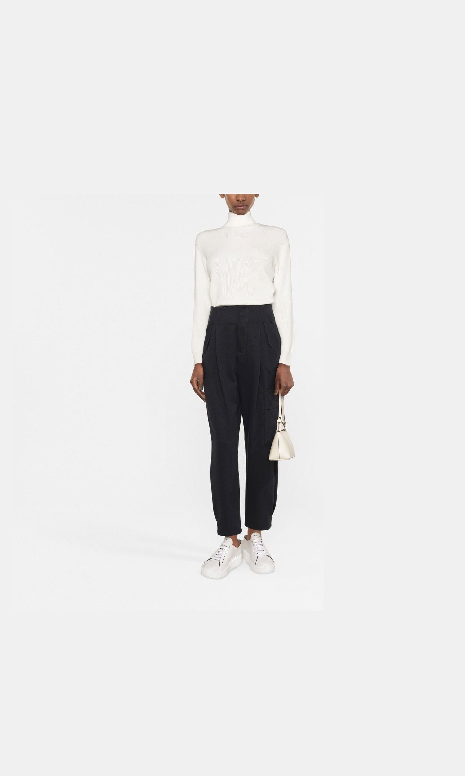 Brunello Cucinelli White Sweater Glam Steals