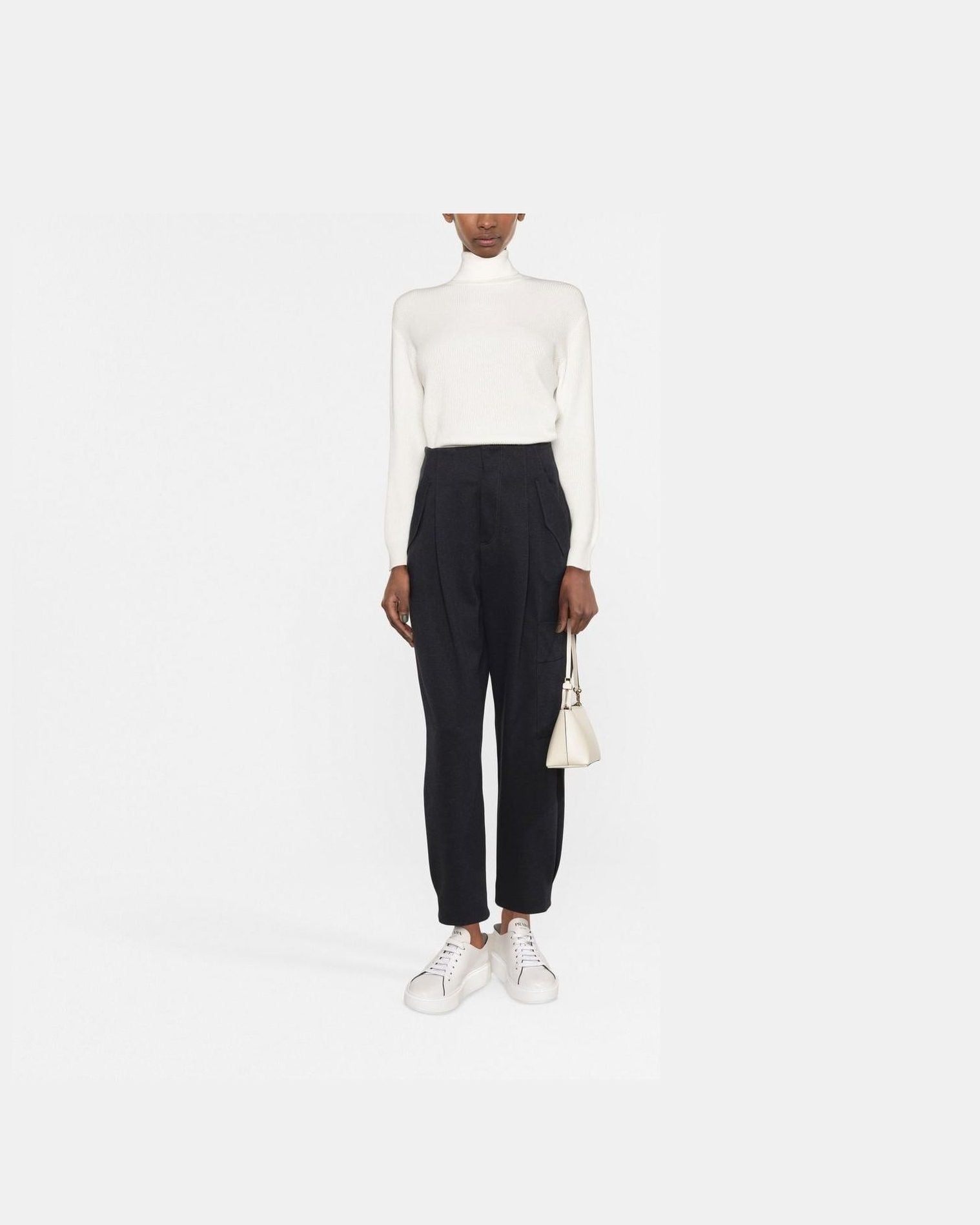 Brunello Cucinelli White Sweater Glam Steals