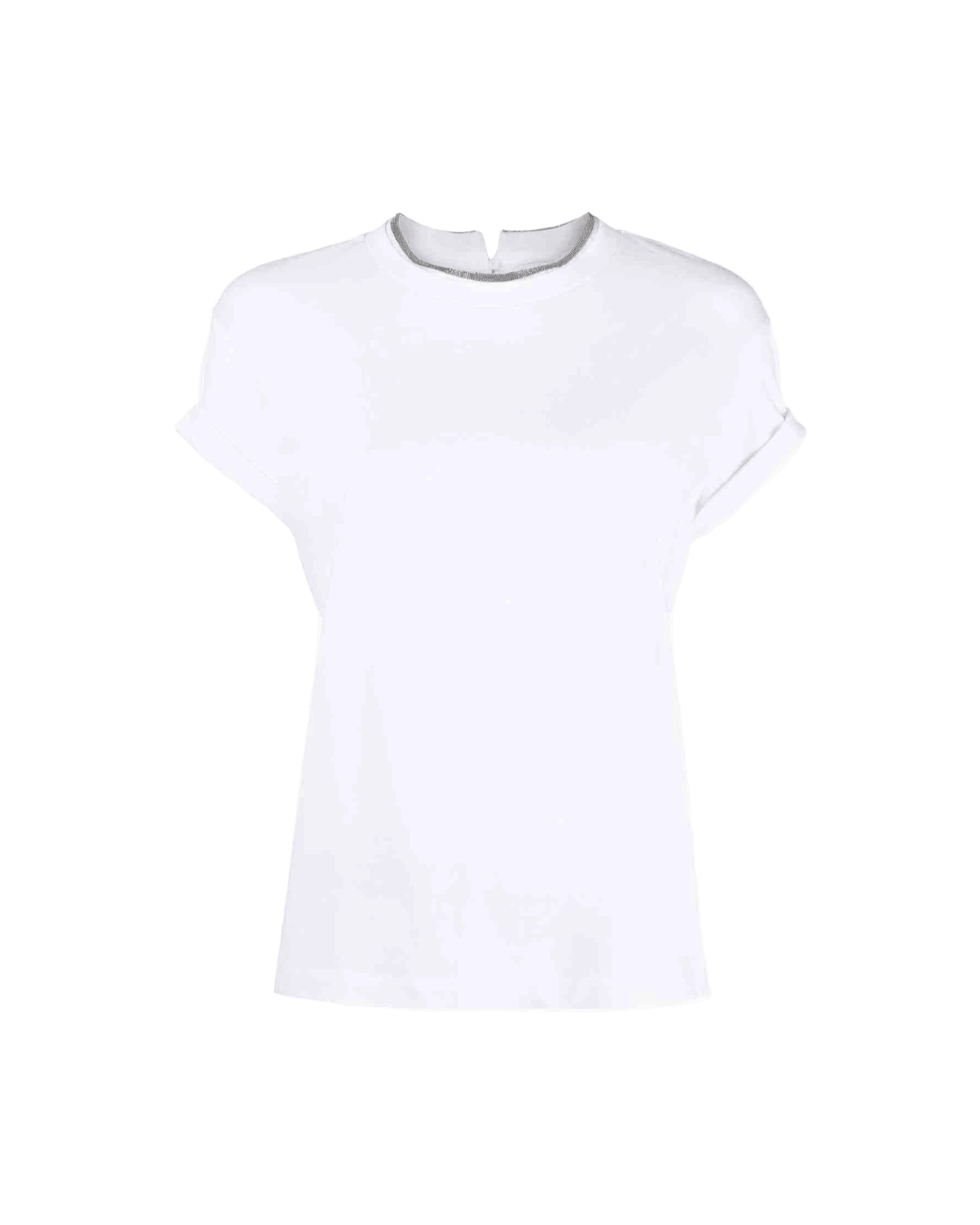Brunello Cucinelli White T-shirt Glam Steals