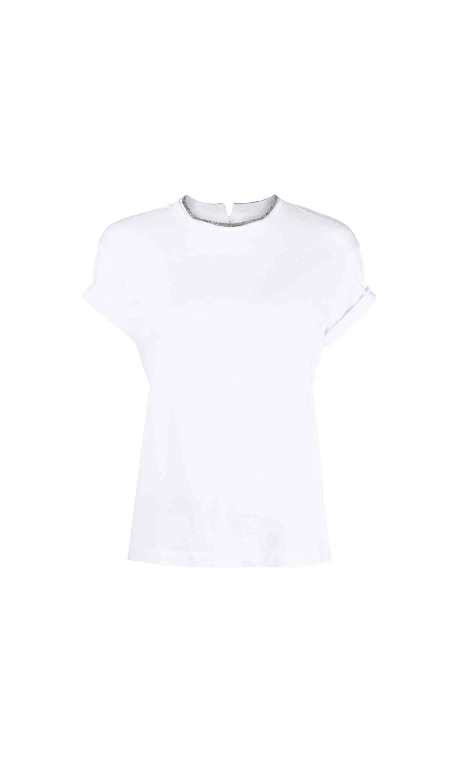 Brunello Cucinelli White T-shirt Glam Steals