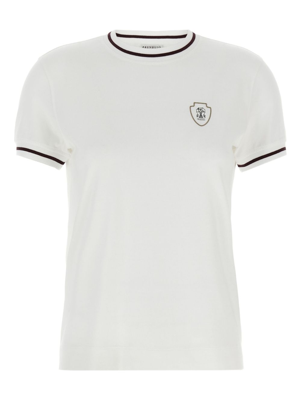 Brunello Cucinelli White T-shirt Glam Steals
