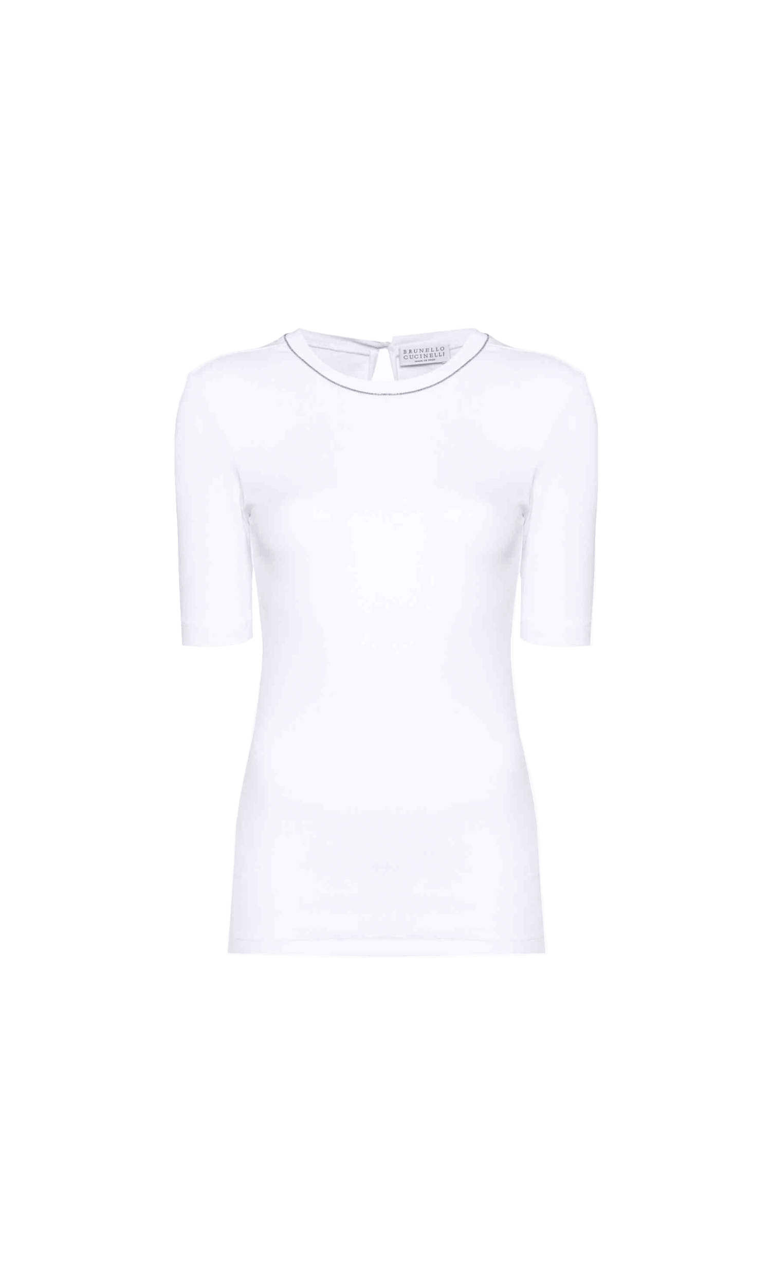 Brunello Cucinelli White T-shirt Glam Steals