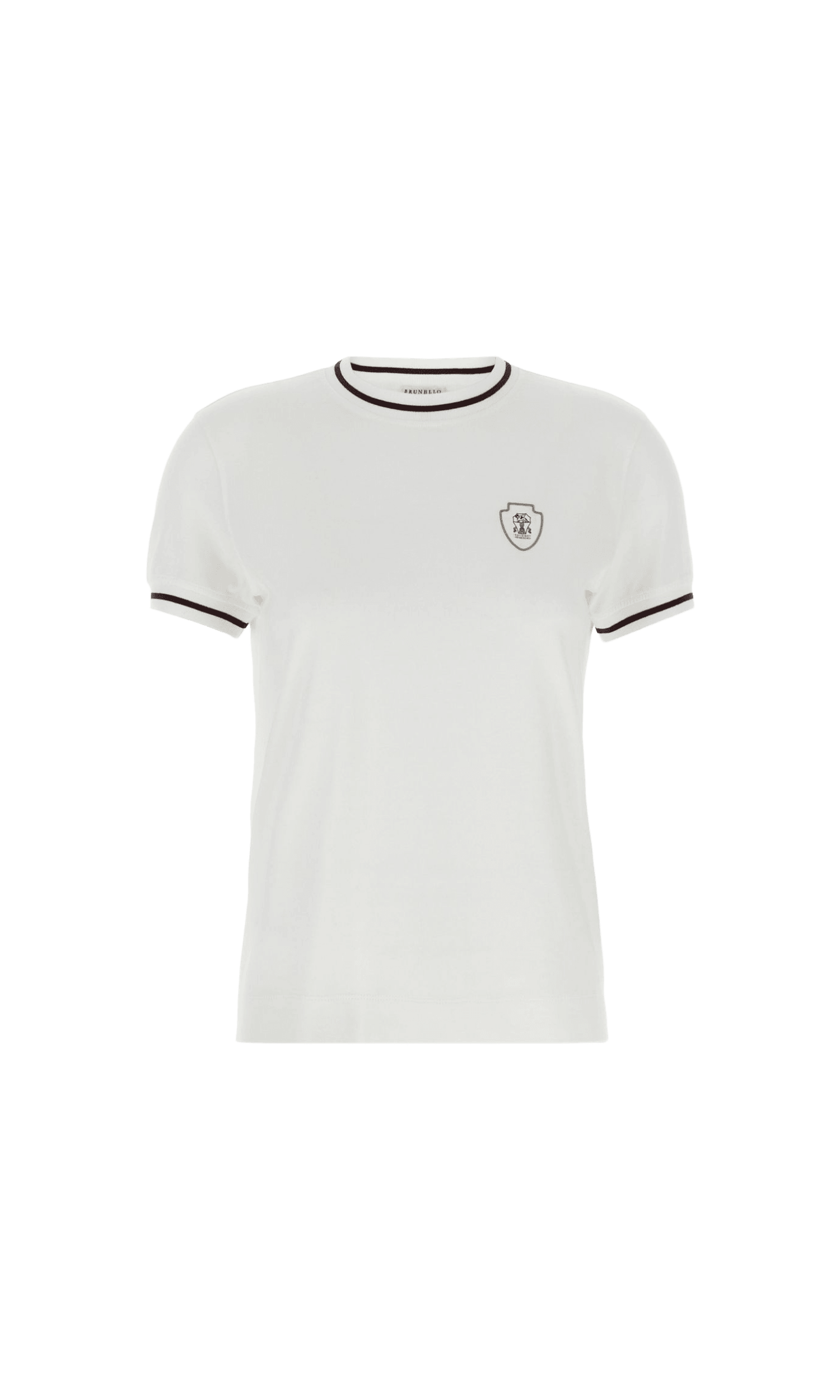 Brunello Cucinelli White T-shirt Glam Steals