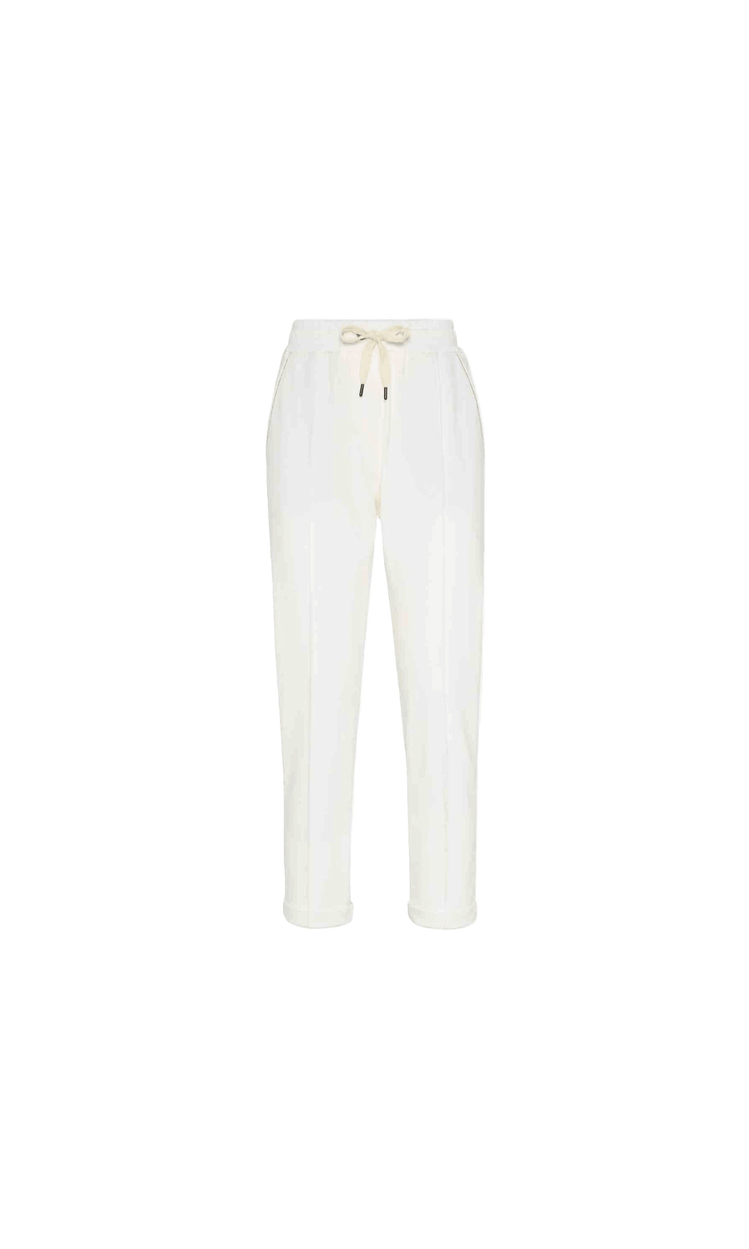 Brunello Cucinelli White Trouser Glam Steals