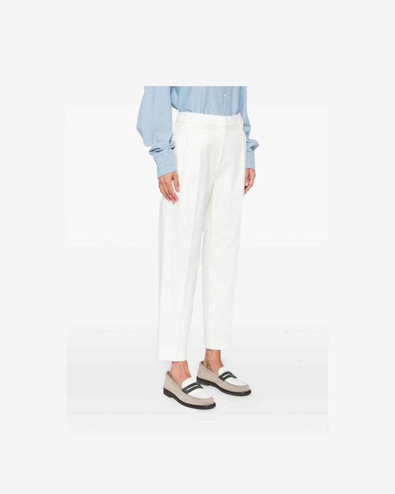 Brunello Cucinelli White Trouser Glam Steals